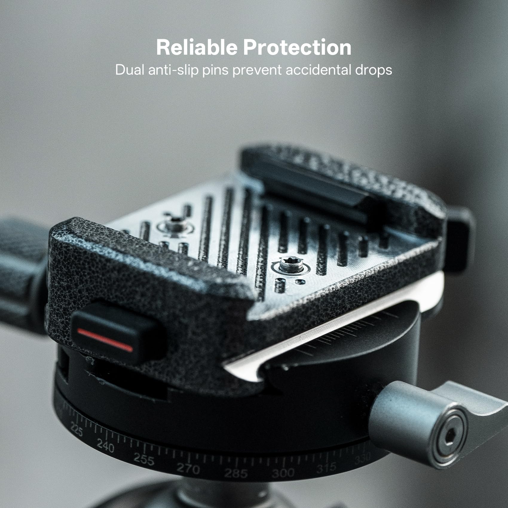PGYTECH Quick Release Plate & Clamp V2, Arca Swiss Plate Camera Mount Adapter with 1/4" to 3/8" Screw Thread for Sony/Nikon/Fuji/Canon/DJI Switch Between Tripod/Monopod/Slider/Stabilizer Clamp & Plate V2 - Image 6