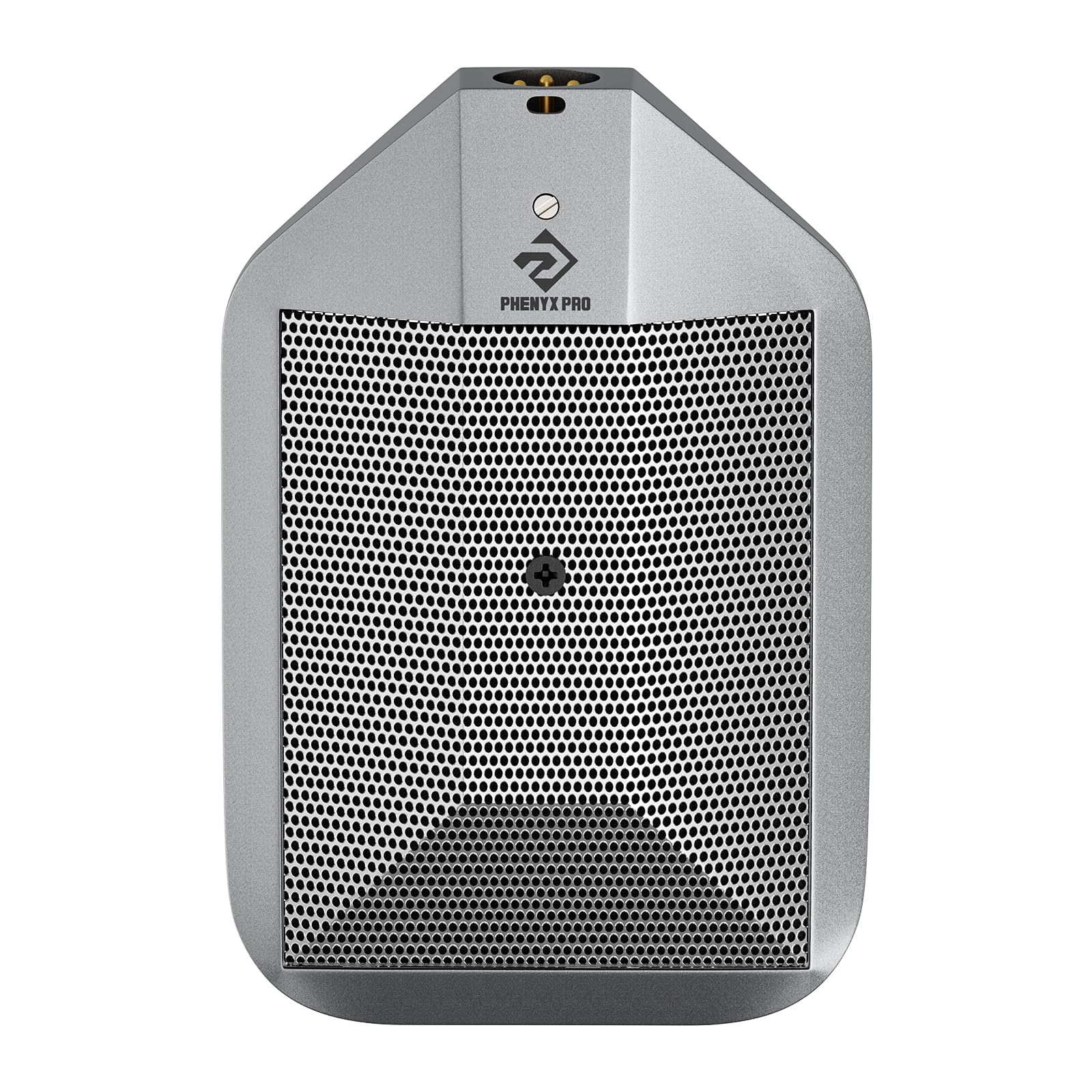 Phenyx Pro Boundary Condenser Microphone, Supercardioid Kick Drum Microphone with XLR Connector, Two-Position EQ Switch, Rugged Metal Bass Drum Mic for Instrument Applications (PDM36)