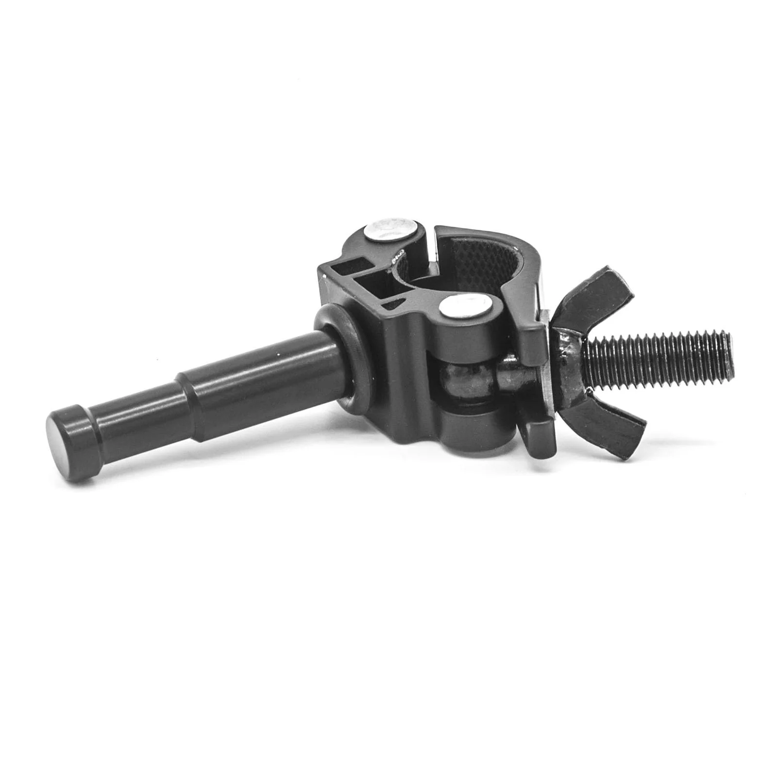 PHOCUS Half Coupler Clamp with 5/8" Pin, Photography Heavy Duty Truss Clamp for Round Tube to Support Studio Lighting, LED Ring Lights, Video Equipment (Clamp Range: 30-35mm) Clamp Range: 30-35mm - Image 2