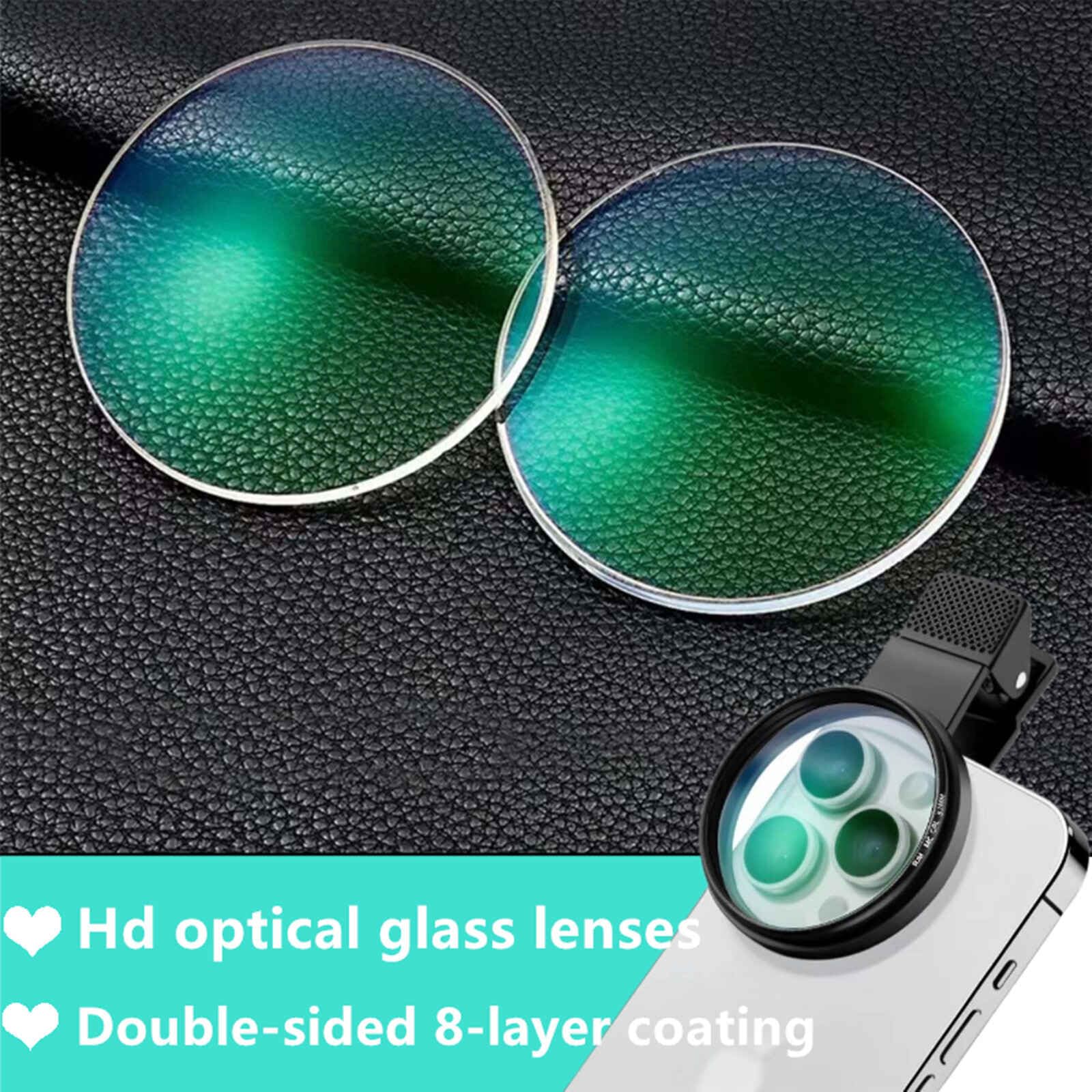 Phone 52MM Variable ND2-ND400 Filter for iPhone,Samsung and Other Smart Phones,Clip-on Adapter, HD Double-Sided Multi-Coated SLR Lens Grade Optical Glass, Mobile Phone Lens Accessories - Image 4