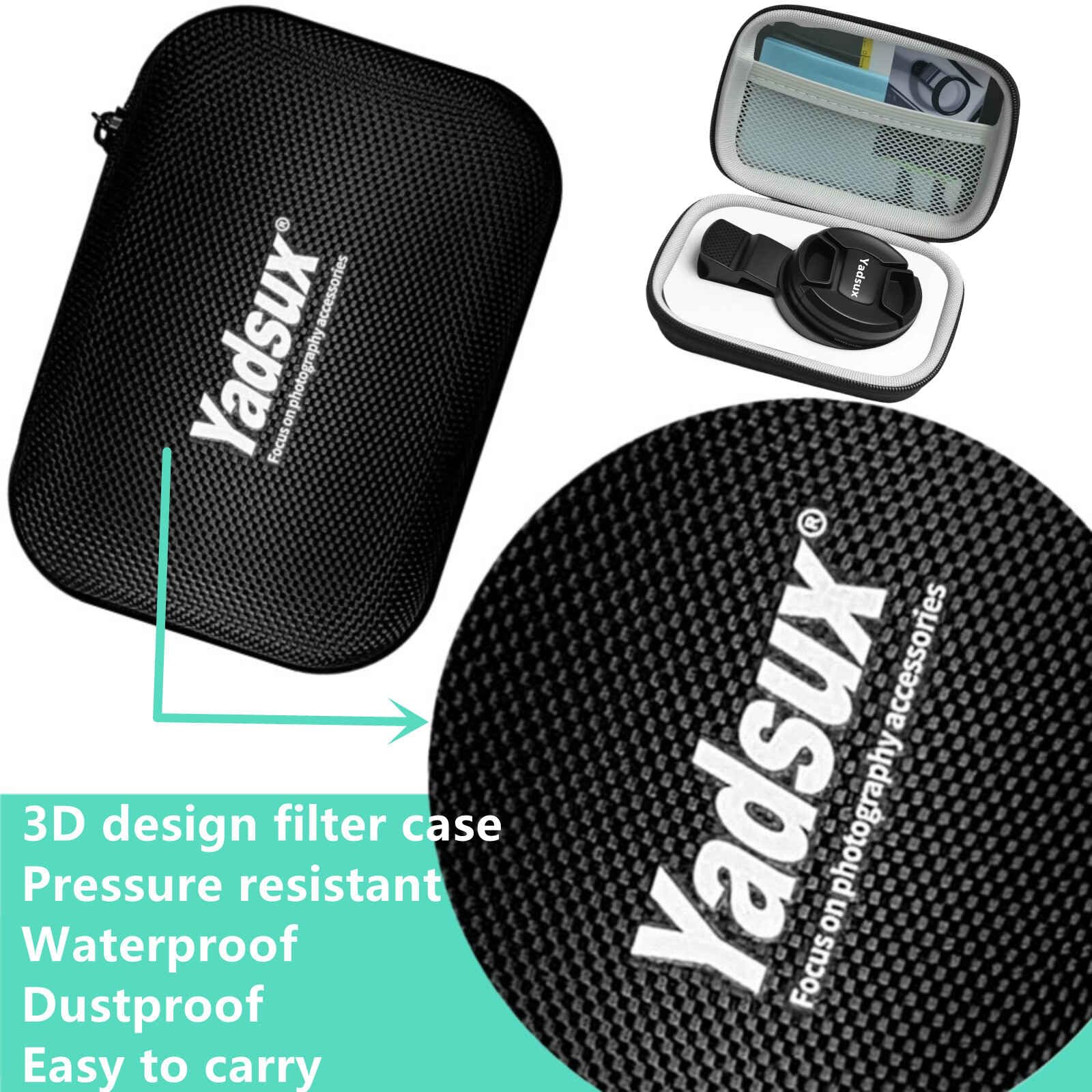Phone 52MM Variable ND2-ND400 Filter for iPhone,Samsung and Other Smart Phones,Clip-on Adapter, HD Double-Sided Multi-Coated SLR Lens Grade Optical Glass, Mobile Phone Lens Accessories - Image 5