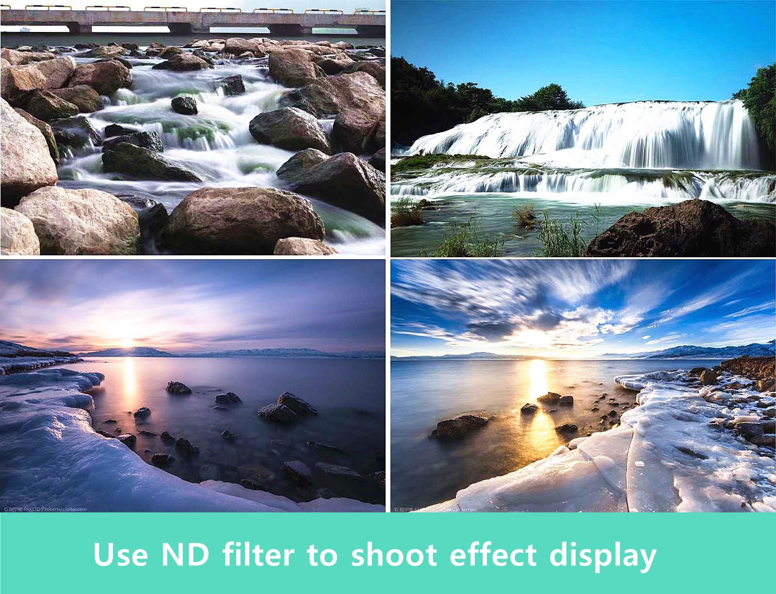Phone 52MM Variable ND2-ND400 Filter for iPhone,Samsung and Other Smart Phones,Clip-on Adapter, HD Double-Sided Multi-Coated SLR Lens Grade Optical Glass, Mobile Phone Lens Accessories - Image 8