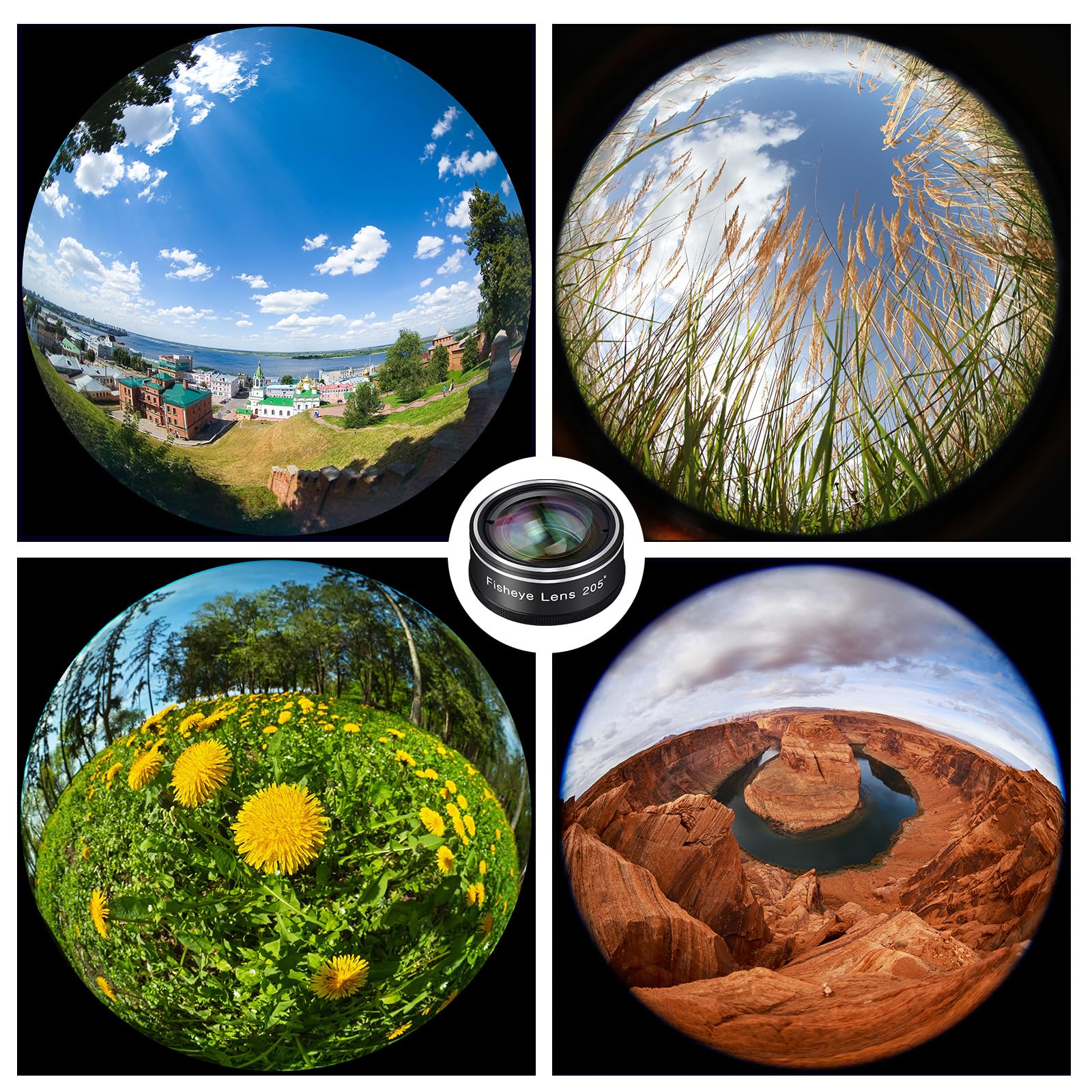 Phone Camera Lens, 198 Fisheye Lens + 120 Super Wide-Angle Lens + 20x Macro Lenses Camera Photography Accessories kit Gadgets for iPhone Samsung Android Smartphone - Image 5