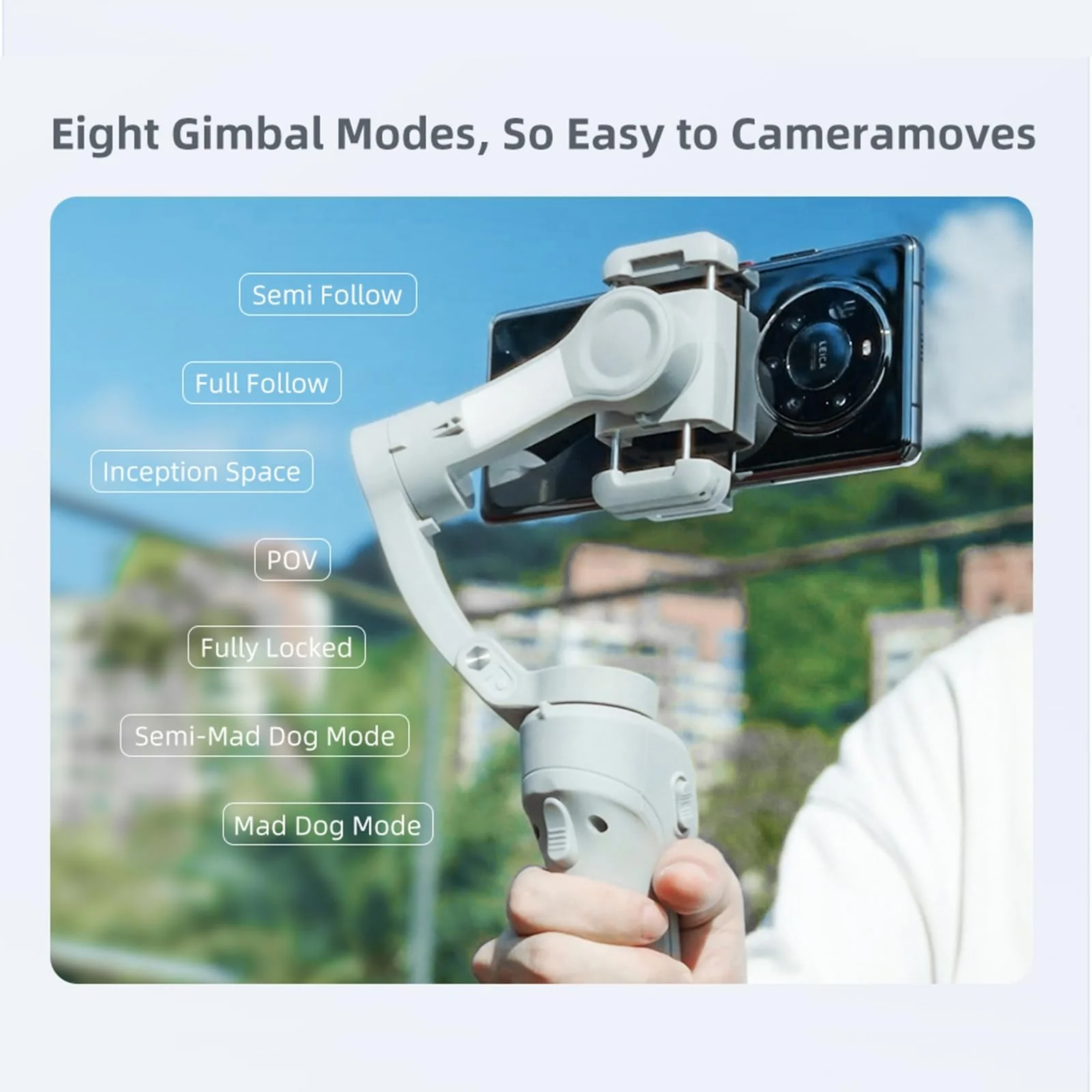 Phone Gimbal Stabilizer 3-Axis Foldable Gimbal for Video Recording with Face Trakcing TikTok YouTube Vlog Stabilizer for Android and iPhone 15/15 Pro Max/14/14 Pro GIMBAL 3 - Image 5