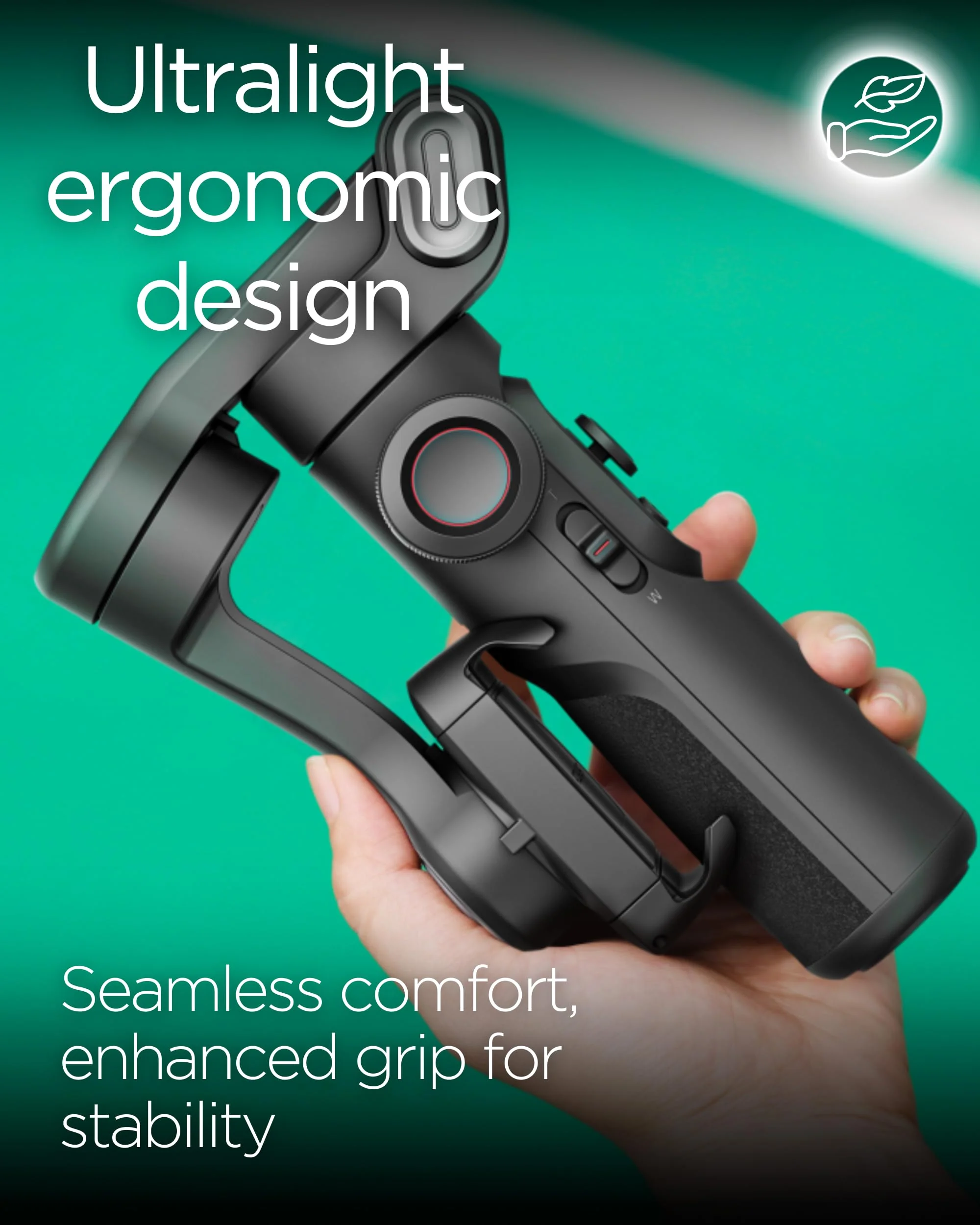 Phone Gimbal Stabilizer 3-Axis Smartphone Foldable Gimbal for iPhone Gimble with Focus Wheel TikTok YouTube Vlog Stabilizer for iPhone 15 14 13 12 Pro Max&Android-Smart XE Smart XE - Image 6