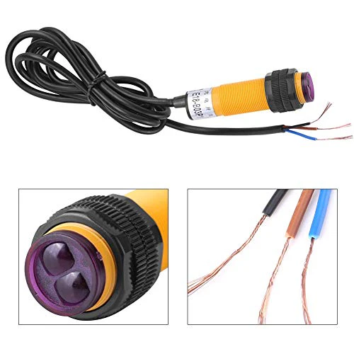 Photoelectric Sensor E18-B03P1 5-30 cm DC 3 Wires 6-36 V PNP IR Infrared Beam Photoelectric Detection Sensor Switch NO + NC with Large Detection Distance - Image 2