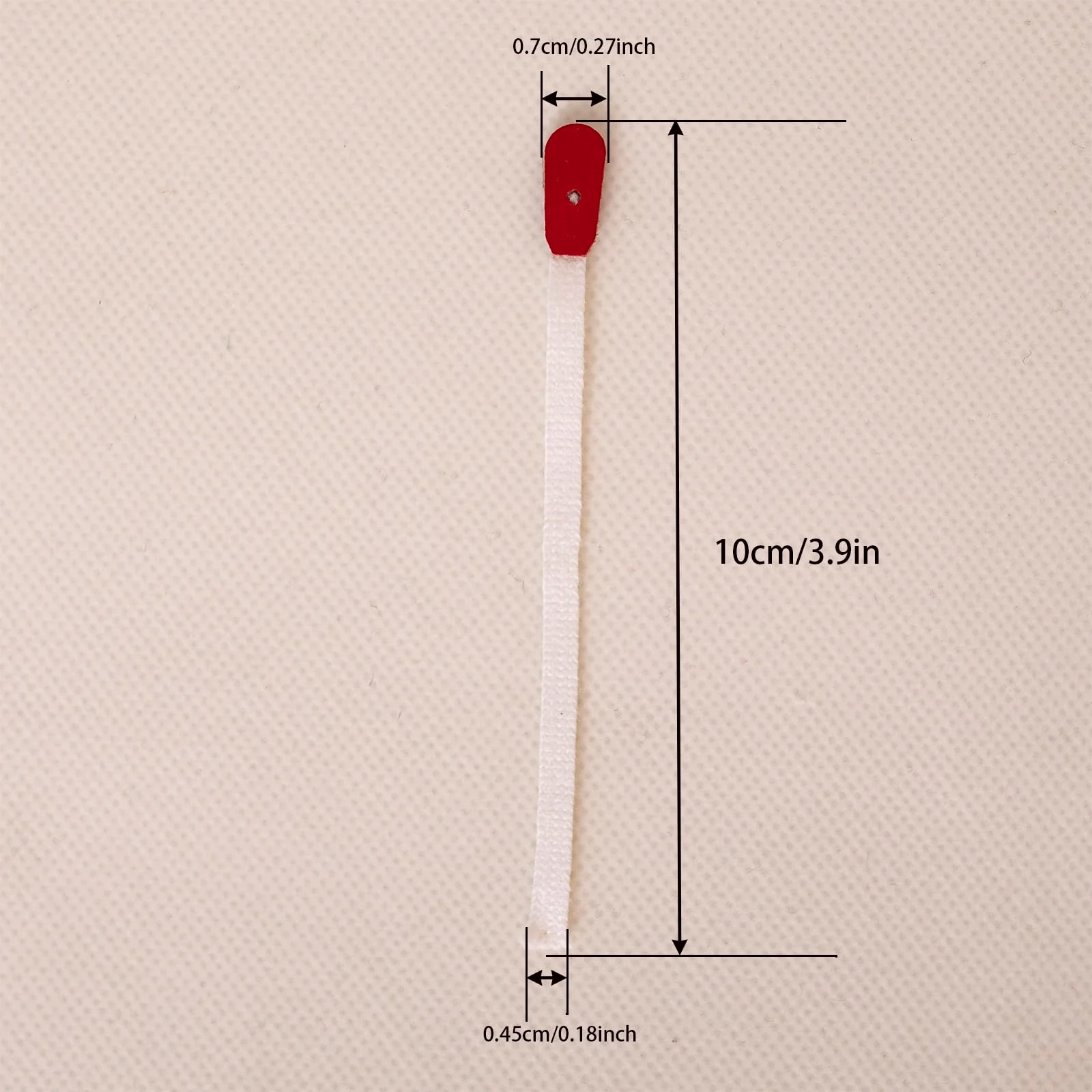 Piano Bridle Strap Piano Bridle Tape Piano Commonly Used Small Parts Repair Parts A Package Of 90 Bright White And Red Piano accessories Piano widget - Image 4