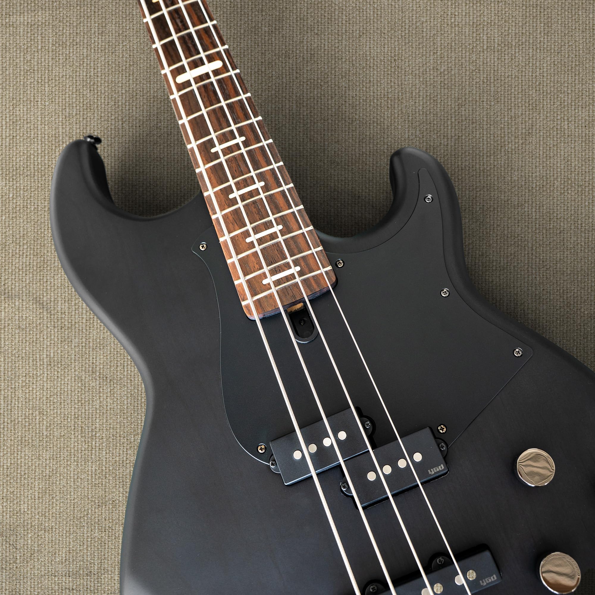 Pickguard for Yamaha BB Series Bass Guitars, Matte Black Anodized, Compatible with 4 String BB234/434/734A/P34 Models, 1 Unit - Image 6