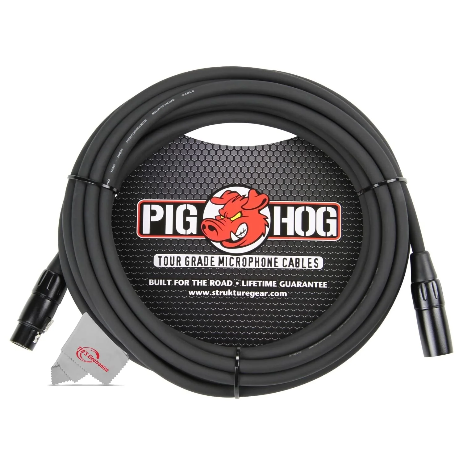 Pig Hog PHM20 20' XLR Cable 2 pack - Image 2