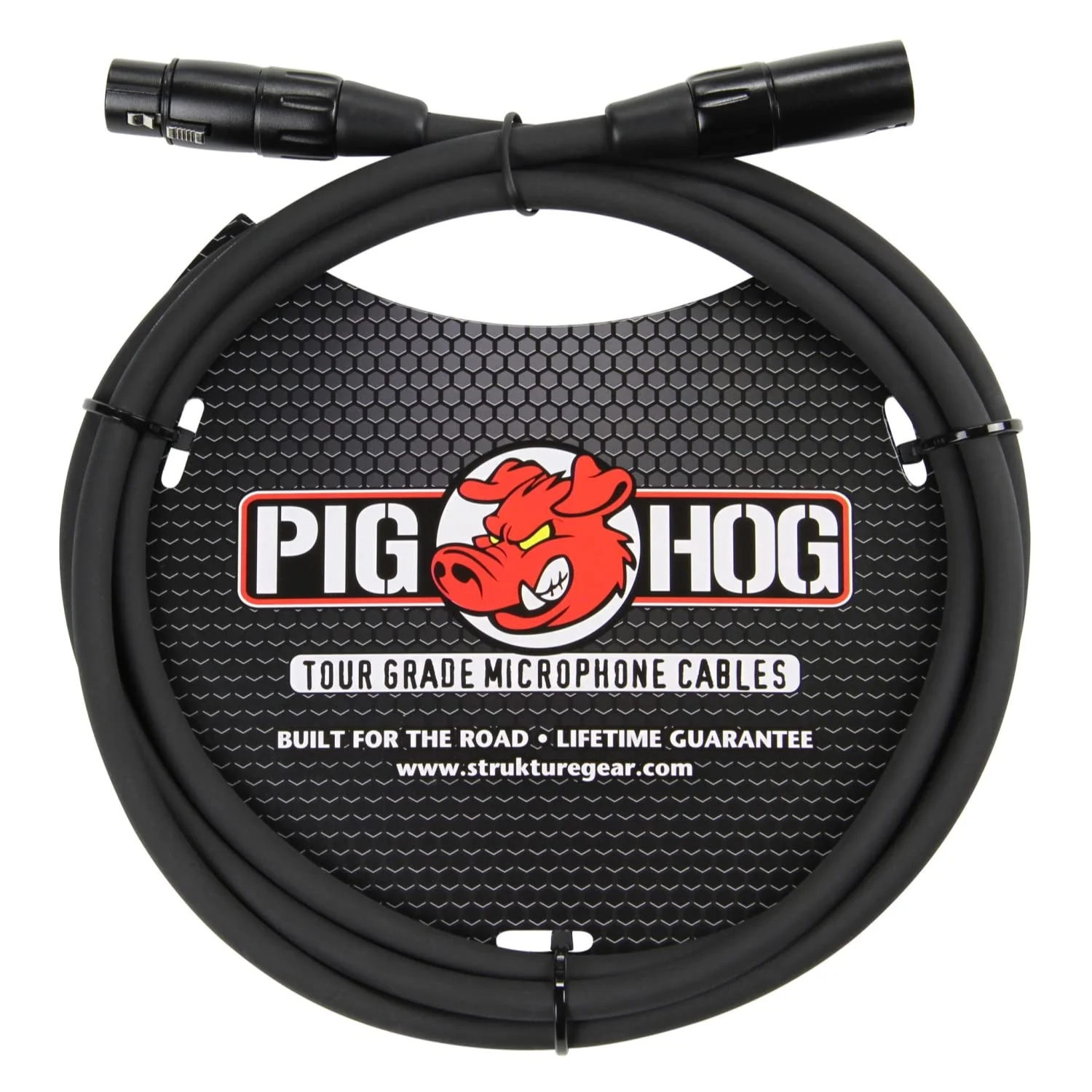 Pig Hog PHM6 8mm Mic Cable, 6ft XLR - 2 Pack - Image 2