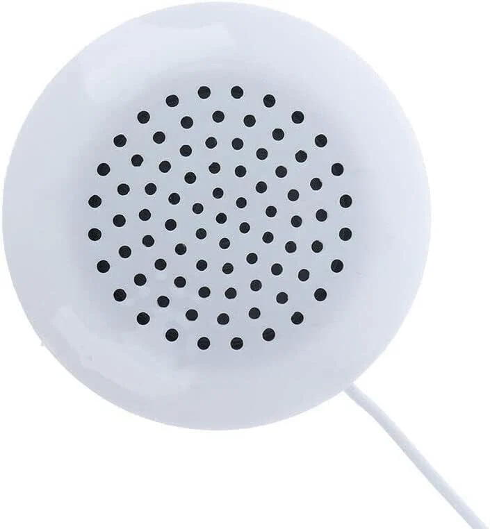 Pillow Speaker, Portable 3.5mm Mini Pillow Stereo Outdoor Speaker for iOS, iOS, iOS, MP3, MP4, Android, CD Player etc,- White - Image 3