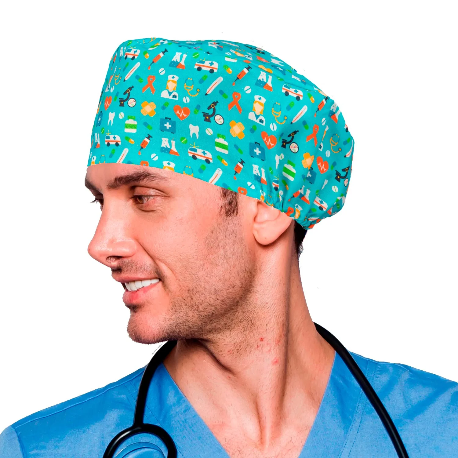 Pilucaps, Op Cap Long Hair Life Unisex Hat for Men and Women, 100% Cotton, multicoloured - Image 4
