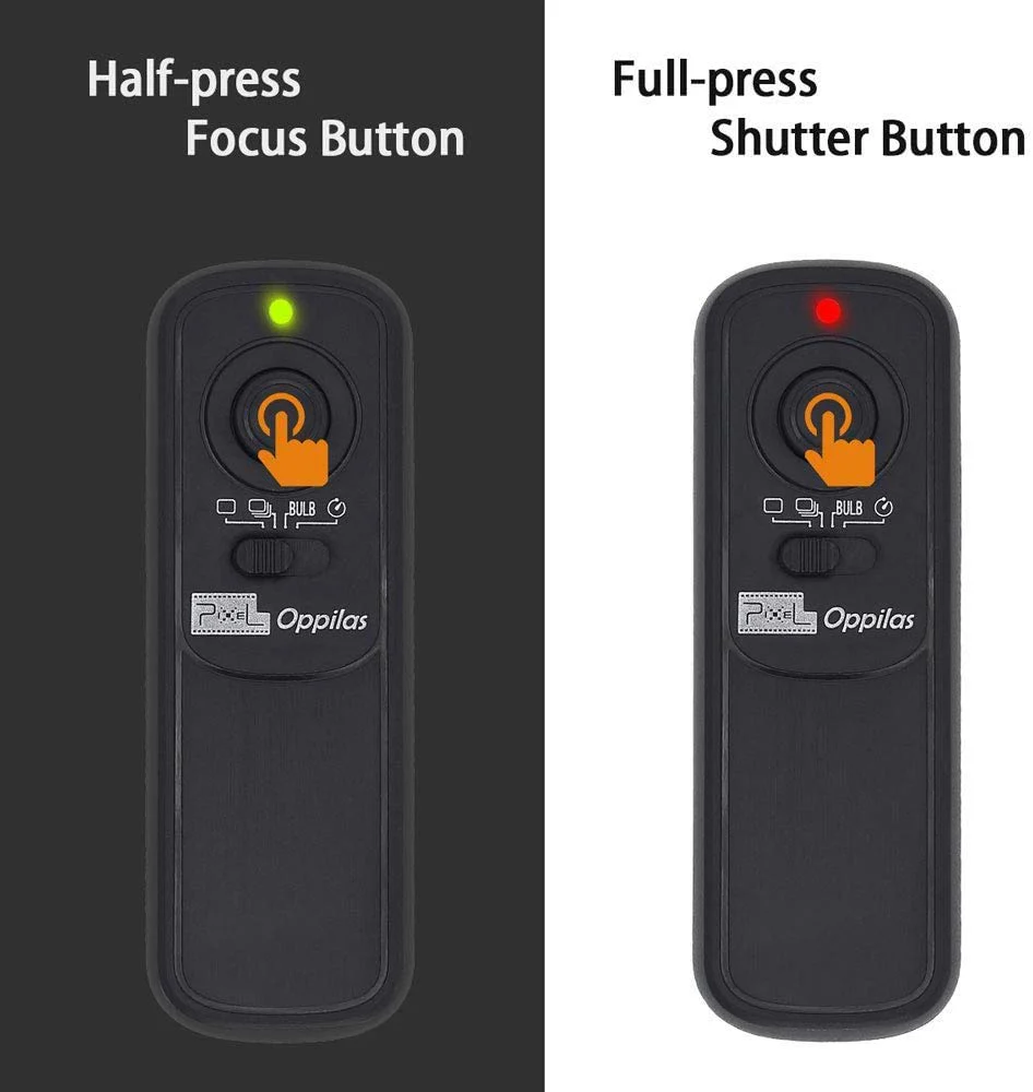 Pixel 2.4GHz Digital Wireless Remote Shutter Release oppilas E3 for Canon, Pentax, Samsung, Contax, Sigma and Hassleblad Cameras, Replaces Canon RS-60E3 - Image 6