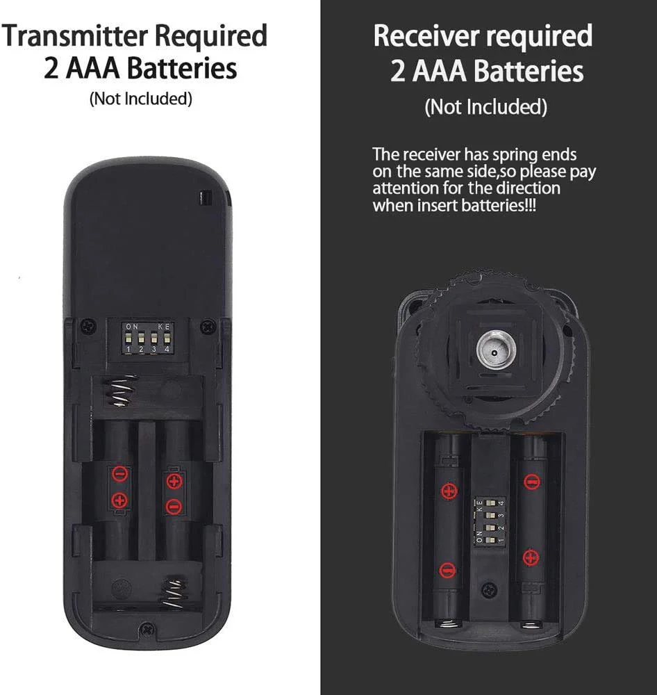 Pixel 2.4GHz Digital Wireless Remote Shutter Release oppilas E3 for Canon, Pentax, Samsung, Contax, Sigma and Hassleblad Cameras, Replaces Canon RS-60E3 - Image 7
