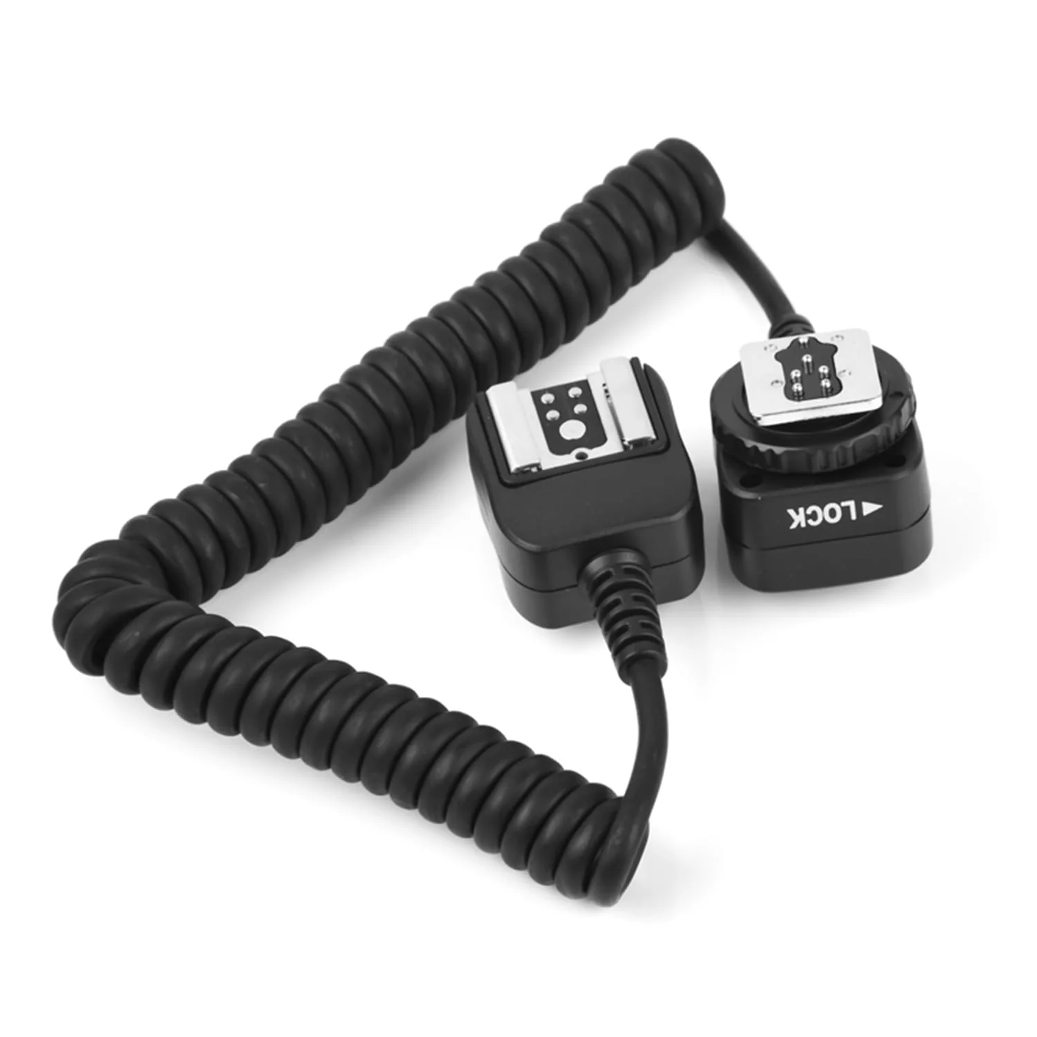 PIXEL 5.91' / 1.8m E-TTL Off Camera Flash Speedlite Sync Cord Hot Shoe Cord Compatible with Canon T8i, T7i, T6, T6i, T5, T5i, SL3, 90D, 80D, 77D, 60D, 7D, 750D,6D2, 5D, M3, M5, M6 etc, Replaces OC-E3 - Image 2