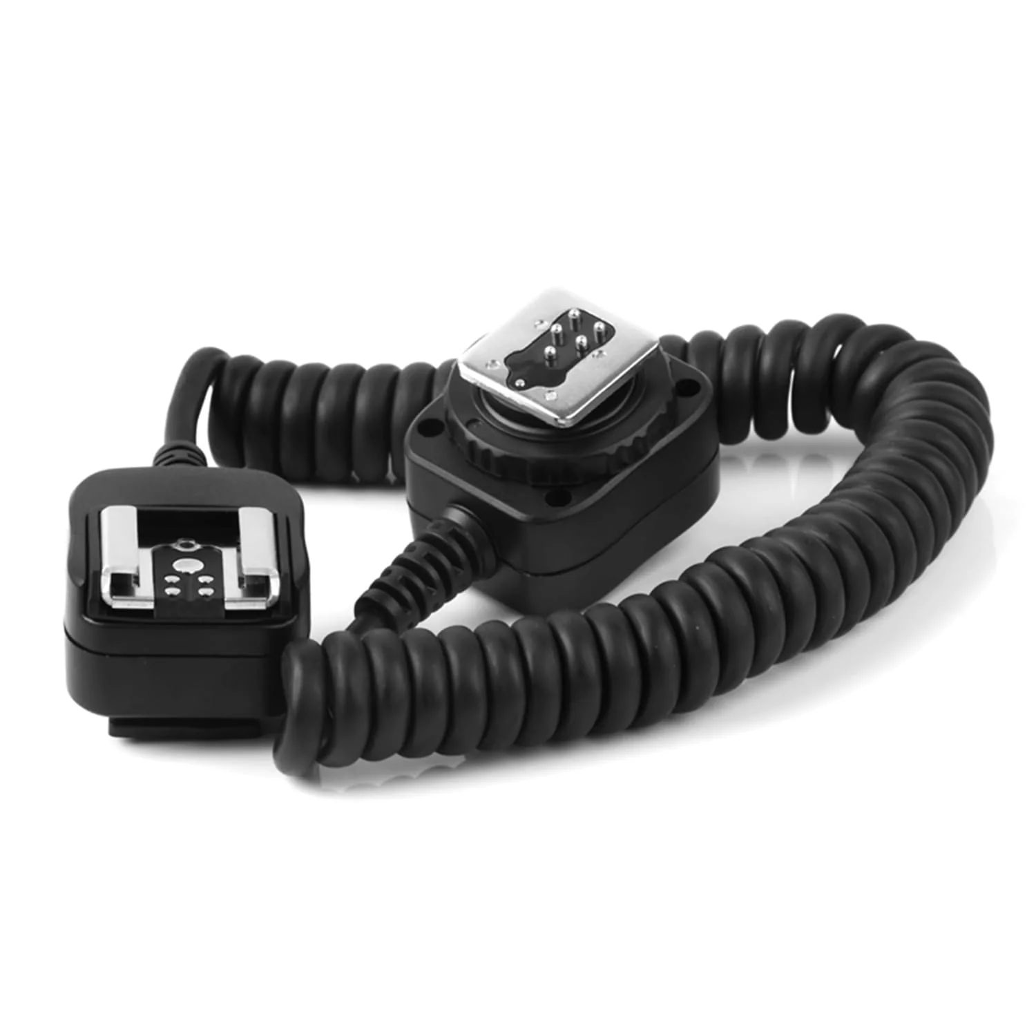 PIXEL 5.91' / 1.8m E-TTL Off Camera Flash Speedlite Sync Cord Hot Shoe Cord Compatible with Canon T8i, T7i, T6, T6i, T5, T5i, SL3, 90D, 80D, 77D, 60D, 7D, 750D,6D2, 5D, M3, M5, M6 etc, Replaces OC-E3 - Image 5