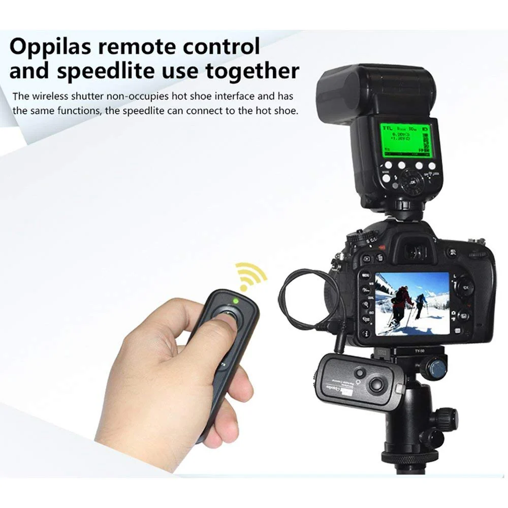 Pixel Camera Wireless Remote Shutter Release RW-DC0 for Nikon Z8 Z9 D3 D4 D5 D6 D800 D850 D800E D810A D810 D700 D500 D300 D300s D200 F100 F90 F90X F6 F5 N90s D1X D2H with Nikon MC-30A MC-36A - Image 3