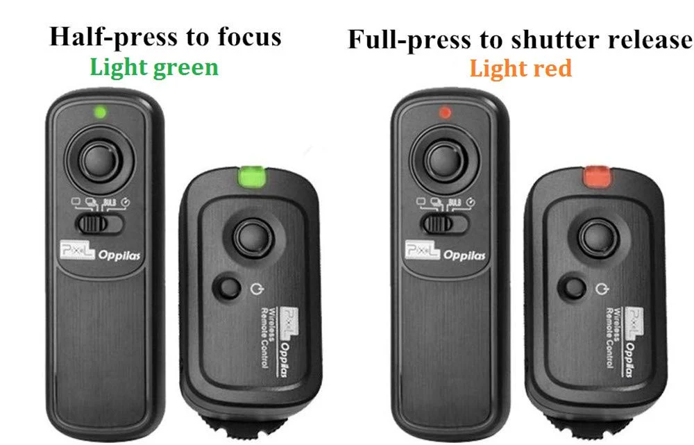 Pixel Camera Wireless Remote Shutter Release RW-DC0 for Nikon Z8 Z9 D3 D4 D5 D6 D800 D850 D800E D810A D810 D700 D500 D300 D300s D200 F100 F90 F90X F6 F5 N90s D1X D2H with Nikon MC-30A MC-36A - Image 7