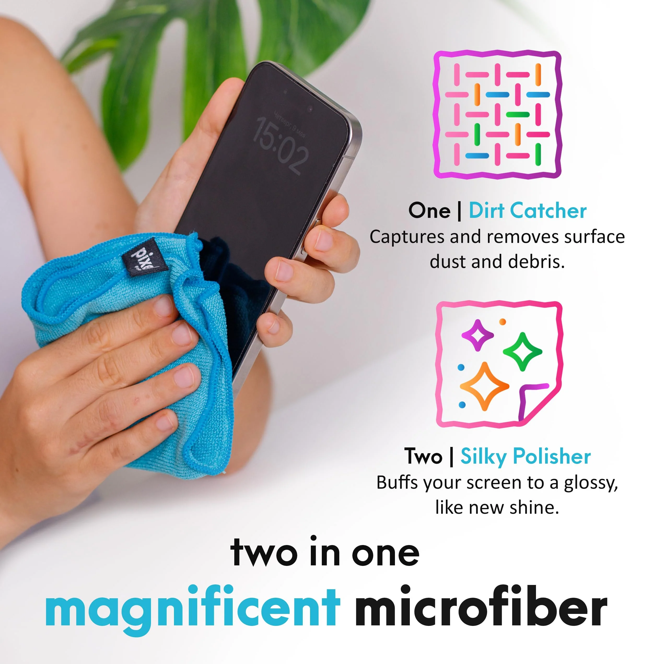 Pixel Perfect | 16.9oz | XL Screen Cleaner Kit, for TV, Laptops, Computers, Monitors, Phones, Tablets | 500ml Cleaning Kit, Premium Natural Spray 500ml - 16.9oz - Image 6