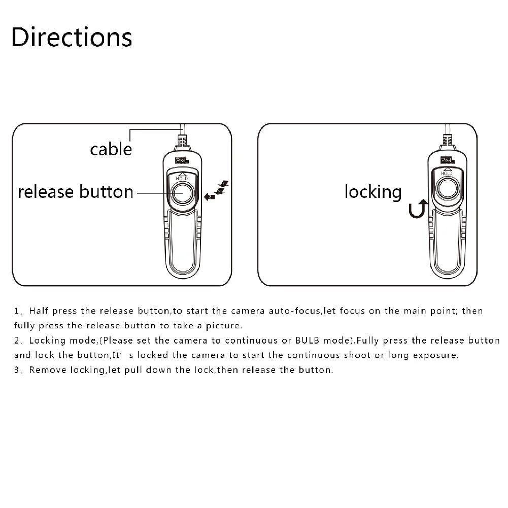 Pixel Shutter Release Remote Controls for Nikon D850 D810 D500 D4 D5 D3 SLR with Nikon MC-30A - Image 4