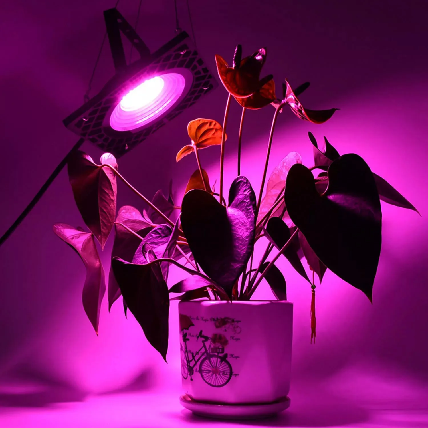 Plant Lamp LED Full Spectrum 72 LEDs 50 W Plant Light Hanging Grow Lamp IP66 100 LM/W - Image 7