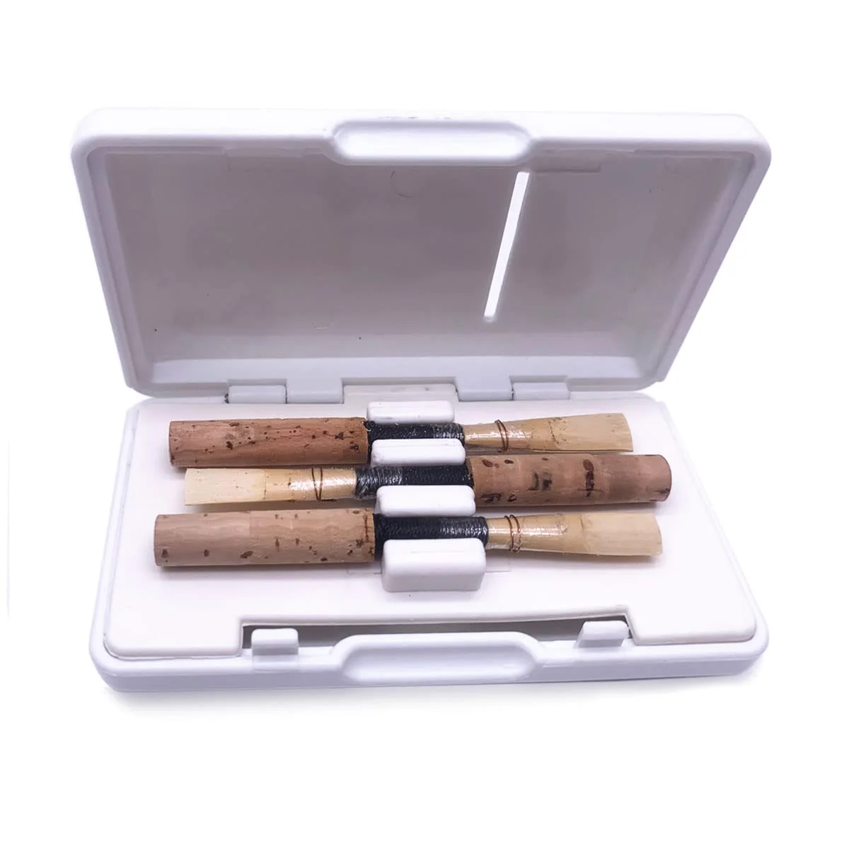 Plastic Oboe Reed Case Storage Box with Silicone Layer Holds 6 Oboe Reeds Against Moisture and Easy to Carry - Image 5