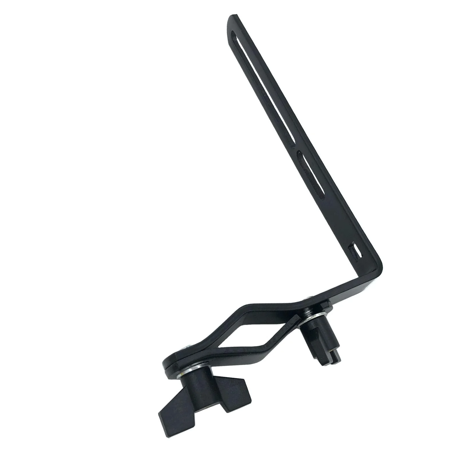 Plastic Percussion Cowbell with Clamping Mount Bracket Kit Include 3.27inch Red Jam Block, 4.4inch Yellow Jam Block and L Shape Percussion Mount Bracket for Drum Set Double Plastic Red-Yellow - Image 5