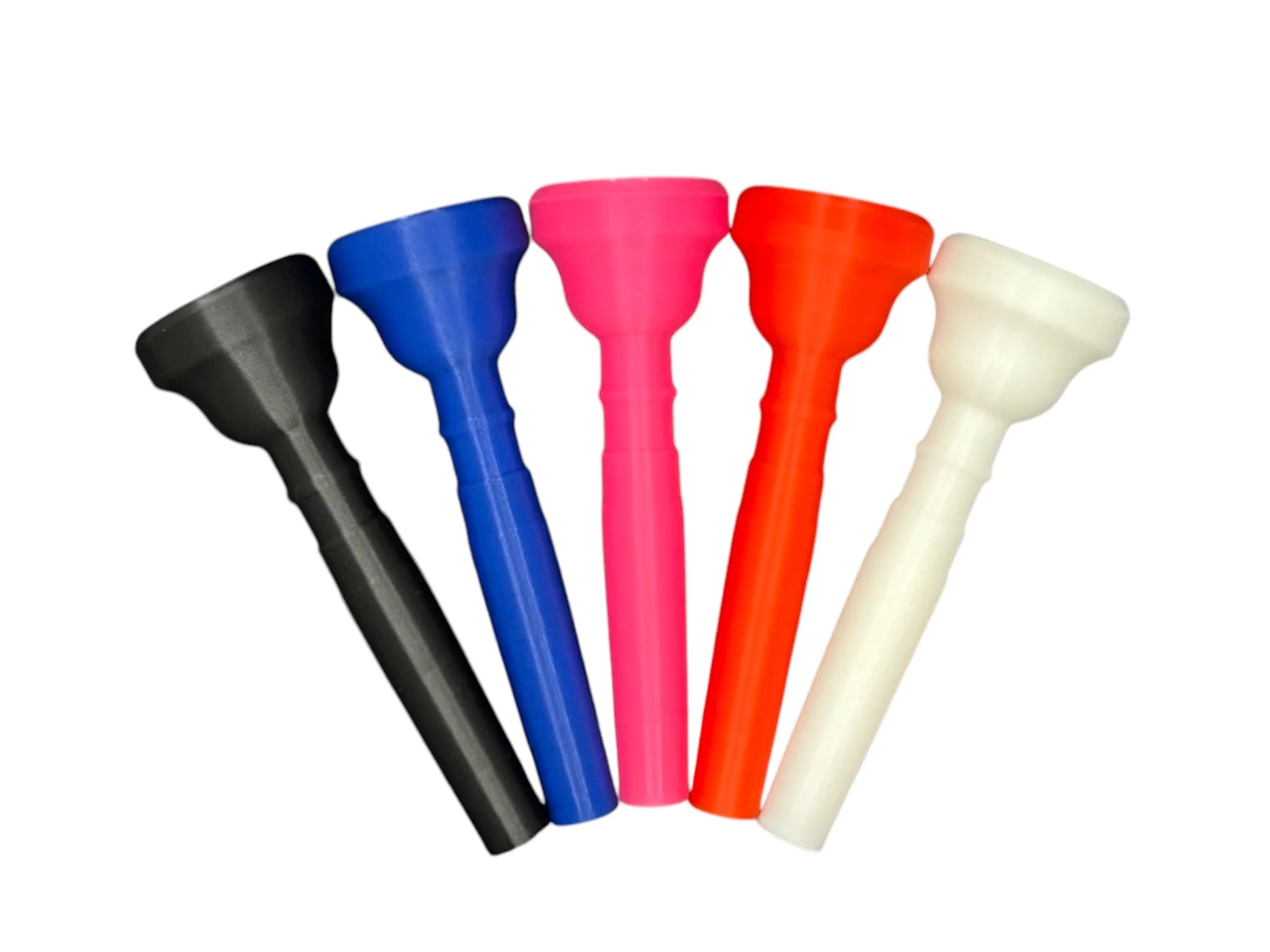 Plastic Trumpet Mouthpiece, 3DP 3C, Easy to Play in Cold, Unique Colors, 1 Mouthpiece (Magenta) Magenta - Image 2