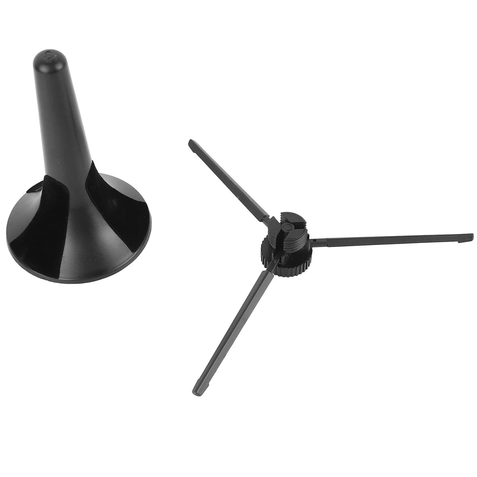 Plastic Trumpet Stand, Foldable Design Adjustable Height Saxophone Holder for Wind Musical Instrument - Image 3