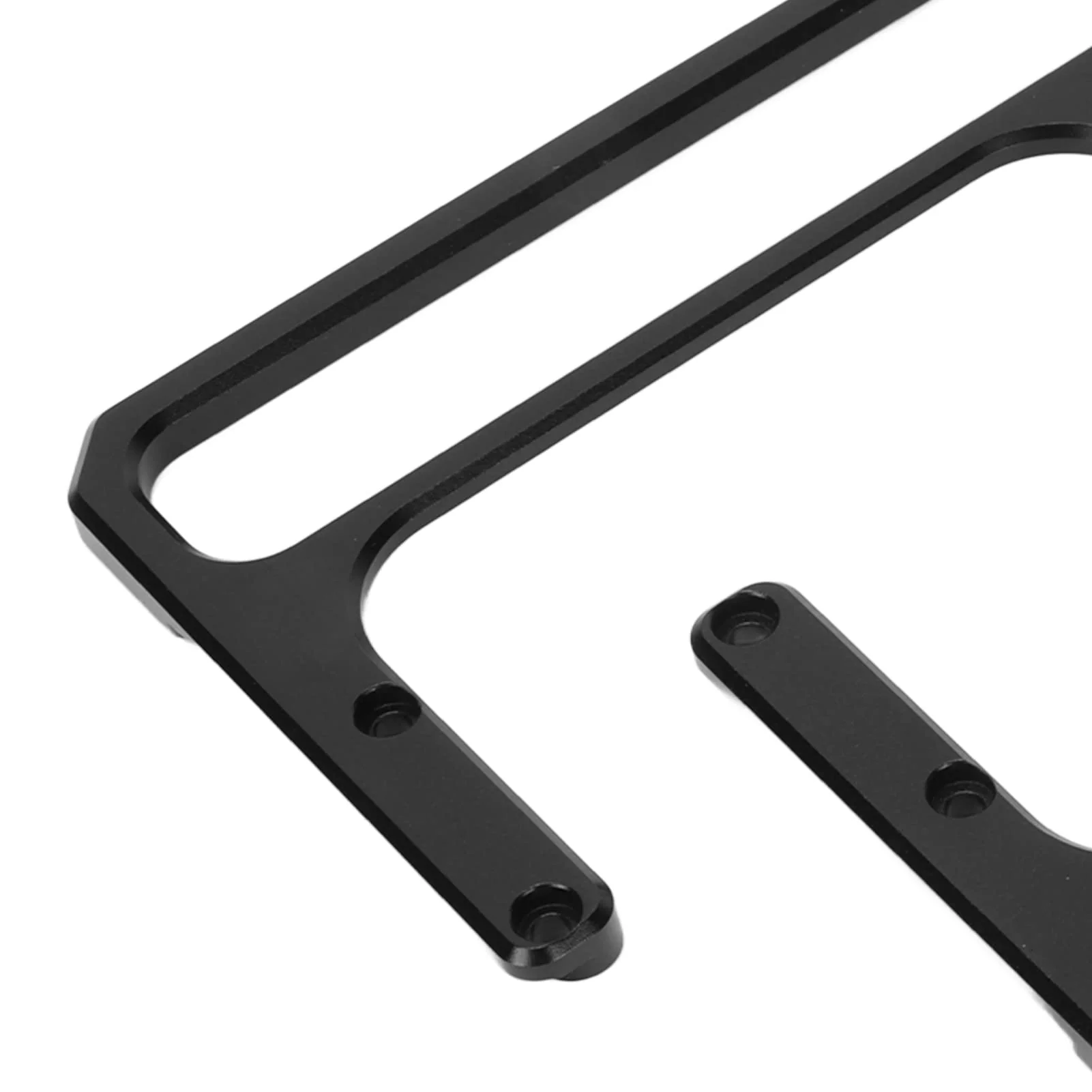 plplaaoo Metal Shortwave Radio Shield, Shortwave Radio Protection Bracket CNC Aluminum Alloy Side Handle, Side Handle Radio Shield, for X6100 Shortwave Radio Protection - Image 8