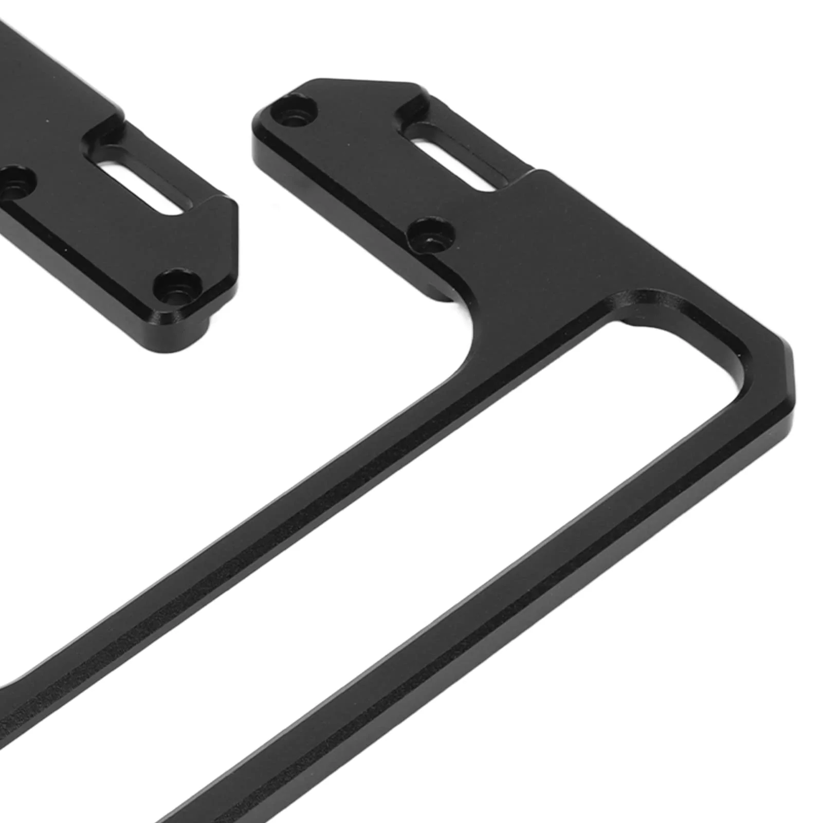 plplaaoo Metal Shortwave Radio Shield, Shortwave Radio Protection Bracket CNC Aluminum Alloy Side Handle, Side Handle Radio Shield, for X6100 Shortwave Radio Protection - Image 9