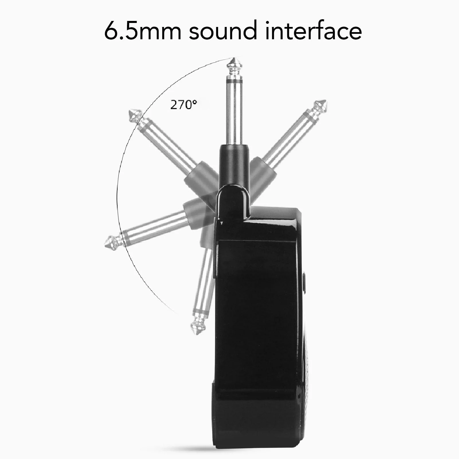 Plug in Guitar Amplifier Rechargeable Portable Bluetooth Practice Amp BT 85db 6.35mm for Guitar Bass Electric Instruments - Image 4