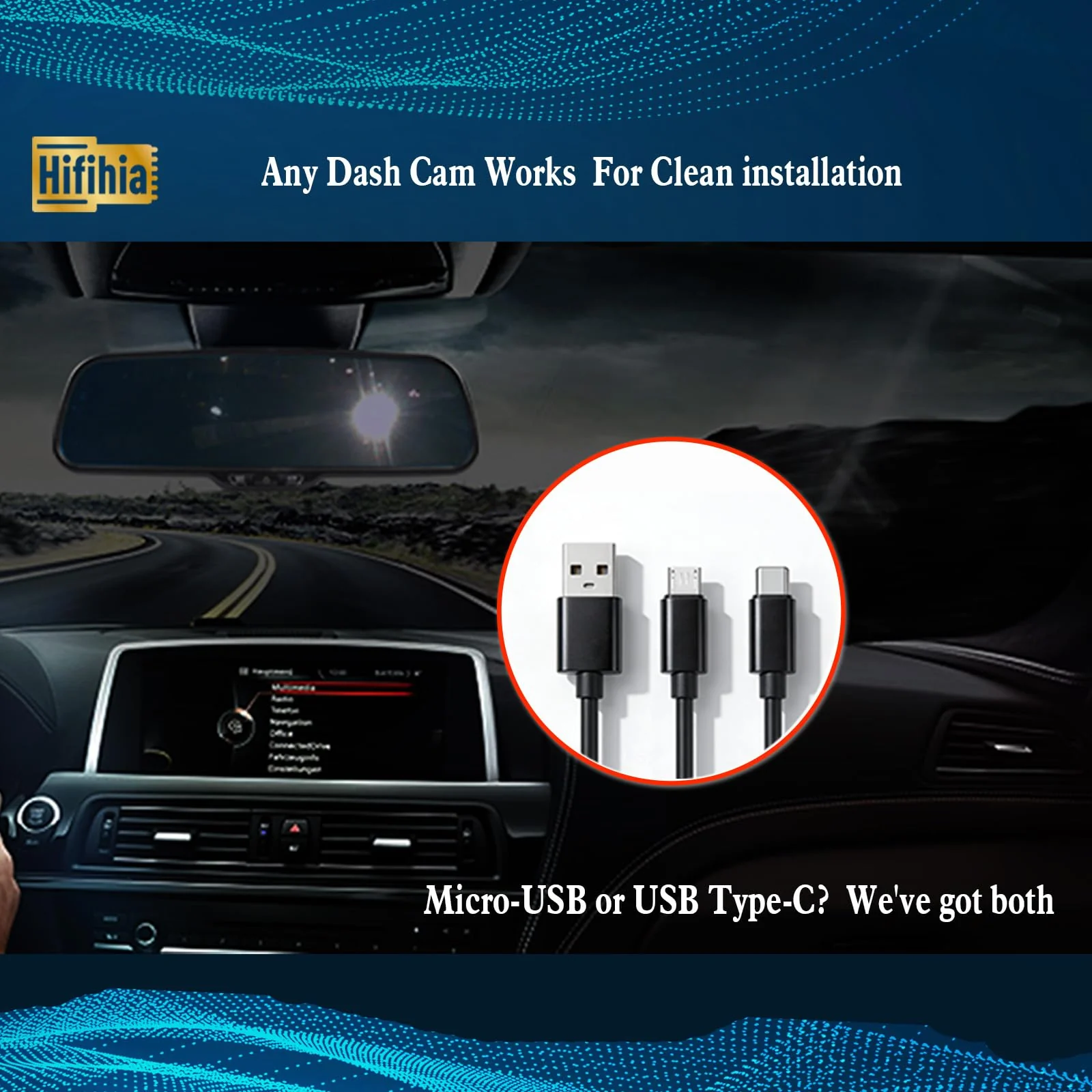 Plug & Play Dash Cam Power Adapter (12-pin Type A) for Toyota Tacoma (2015-2023), Select Highlander, Tundra, Sienna; Honda Ridgeline. Connects to Rear View Mirror Plug - Image 7