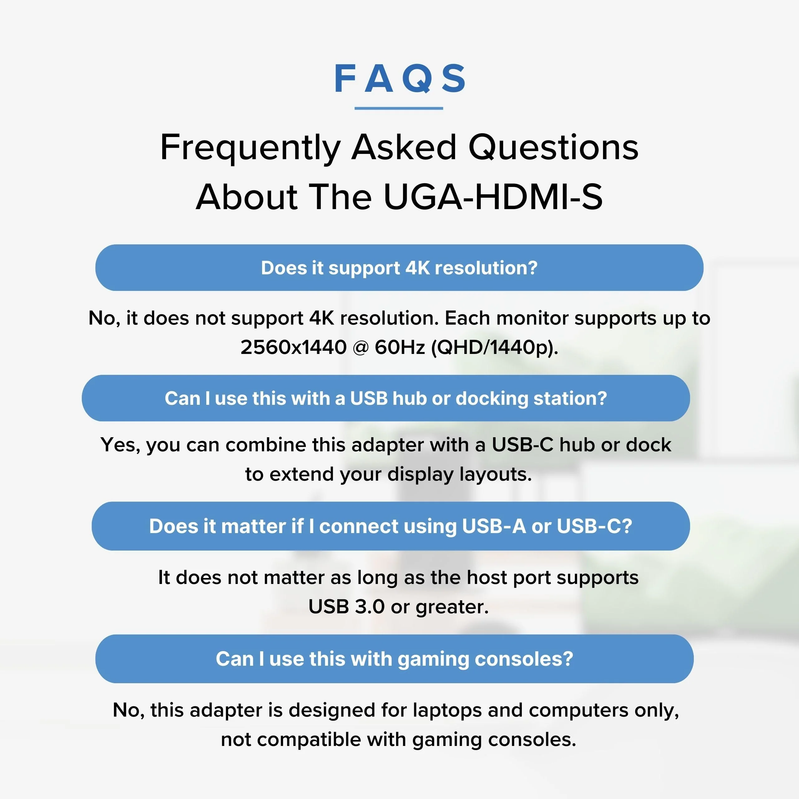 Plugable USB C to HDMI Adapter, Universal Video Graphics Adapter for USB 3.0 and USB-C Macs and Windows, Extend an HDMI Monitor up to 1440p@60hz - Image 7