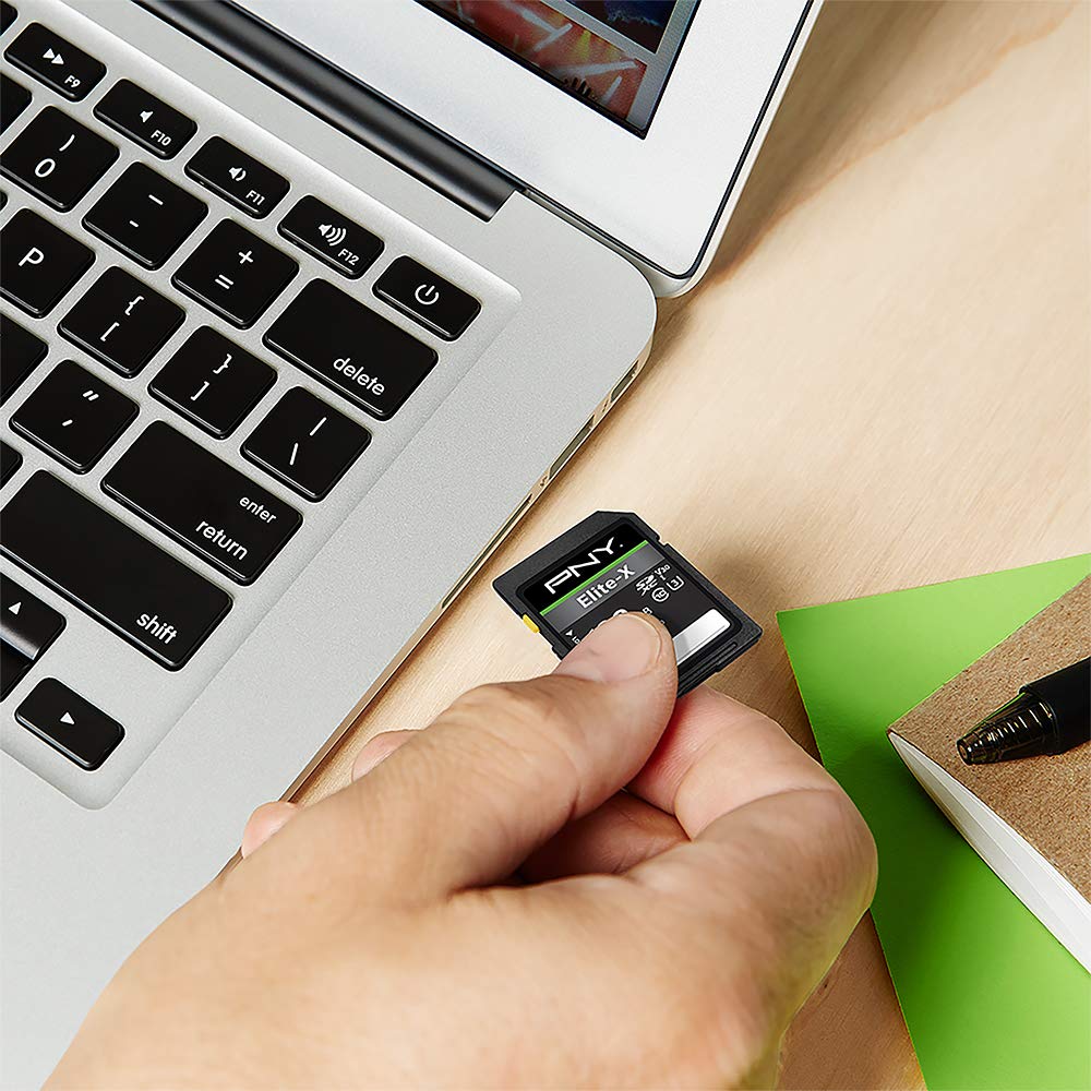 PNY 128GB Elite-X Class 10 U3 V30 SDXC Flash Memory Card 2-Pack - 100MB/s, Class 10, U3, V30, 4K UHD, Full HD, UHS-I, Full Size SD FLASH CARD - 2 PACK - Image 7
