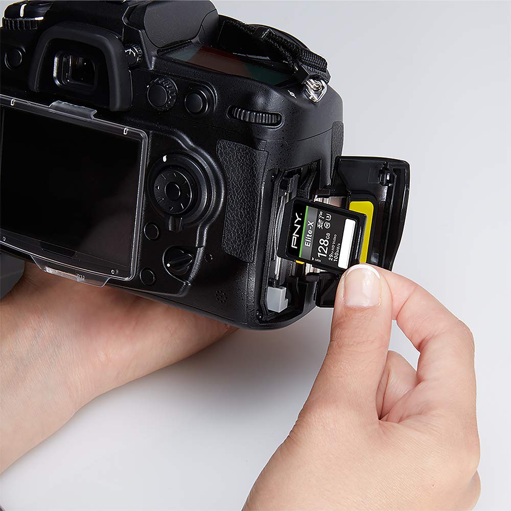PNY 128GB Elite-X Class 10 U3 V30 SDXC Flash Memory Card - Image 8