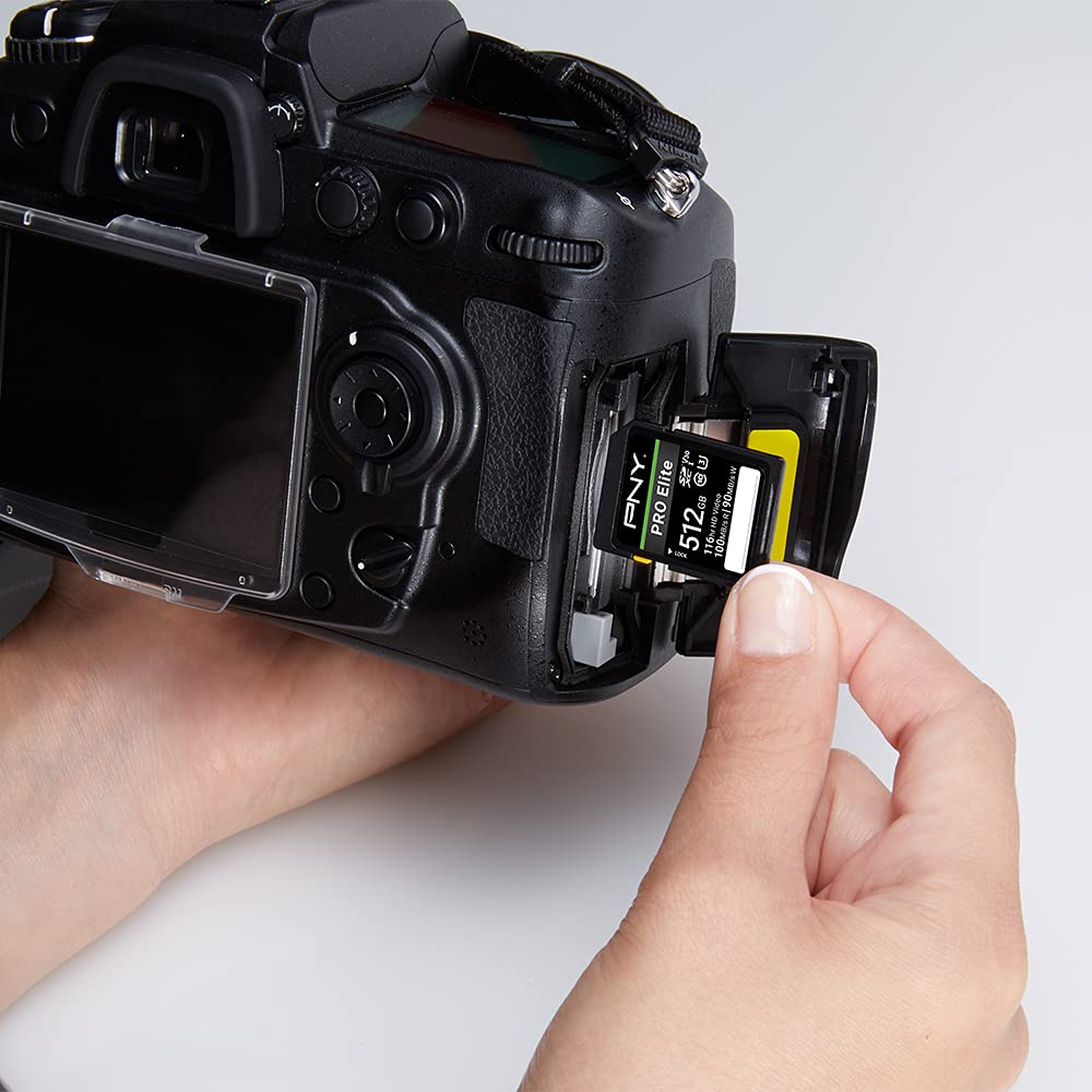 PNY 512GB PRO Elite Class 10 U3 V30 SDXC Flash Memory Card - 100MB/s, Class 10, U3, V30, 4K UHD, Full HD, UHS-I, Full Size SD - Image 8