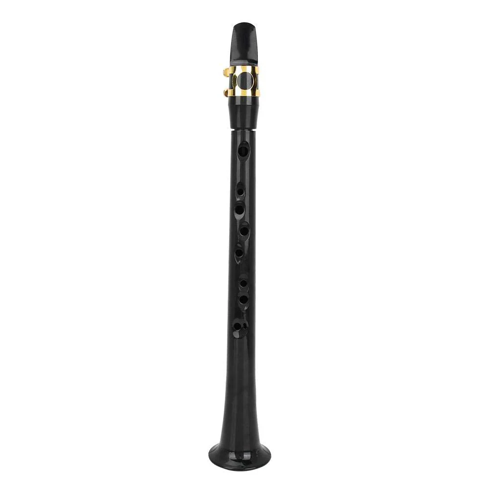 Pocket Saxophone, Portable Simple Mini Saxophone, Practice BB Tune Sax with Reed Bag Woodwind Instrument for Amateurs and Professional Performers - Image 7