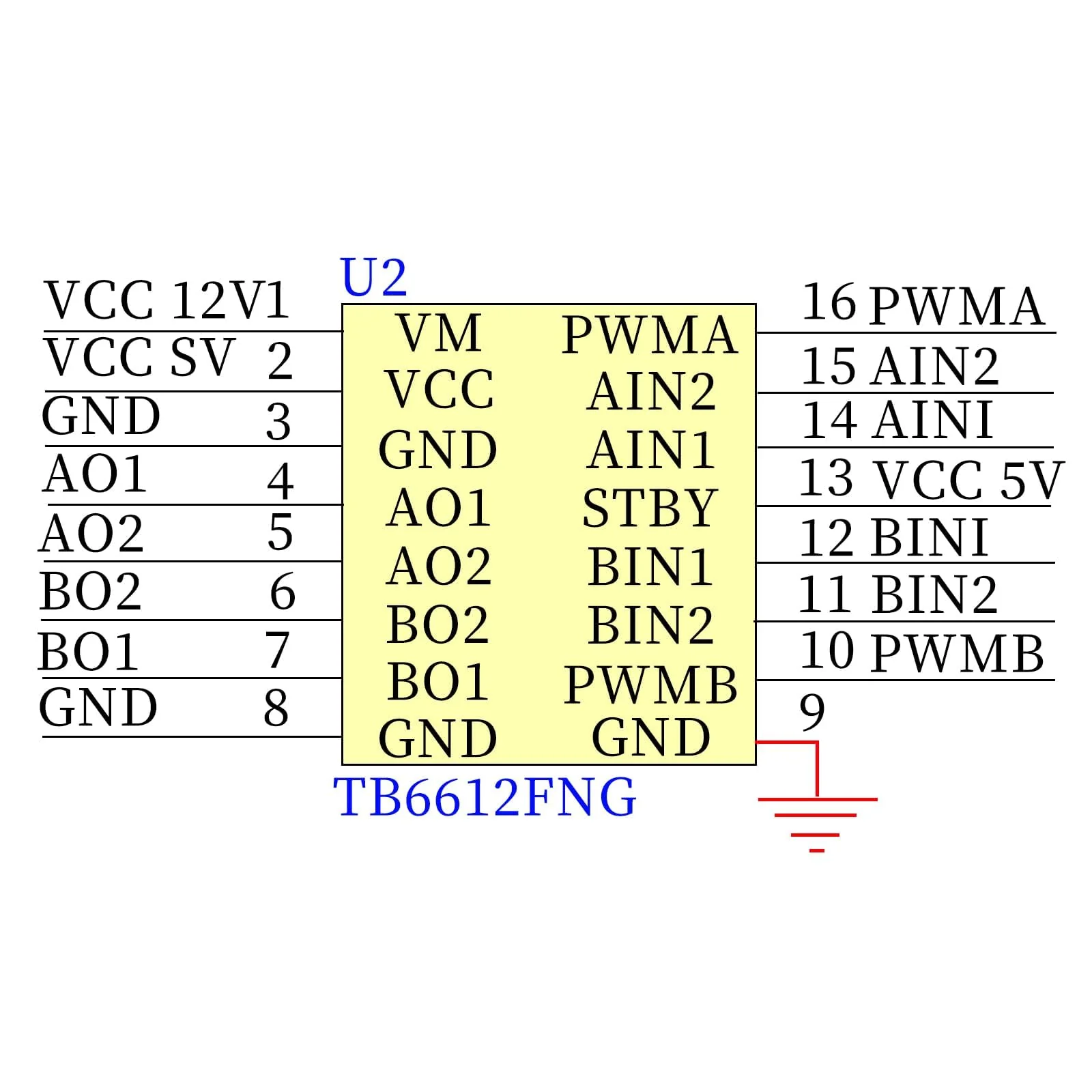 Podazz 2pcs TB6612FNG Motor Driver Module Dual Driver High Performance - Image 5