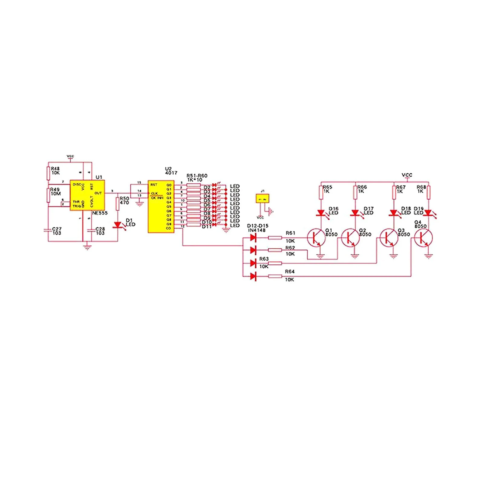 Podazz Soldering Exercise Kit SMD SMT Kit Welding Skill Training Board DIY - Image 6
