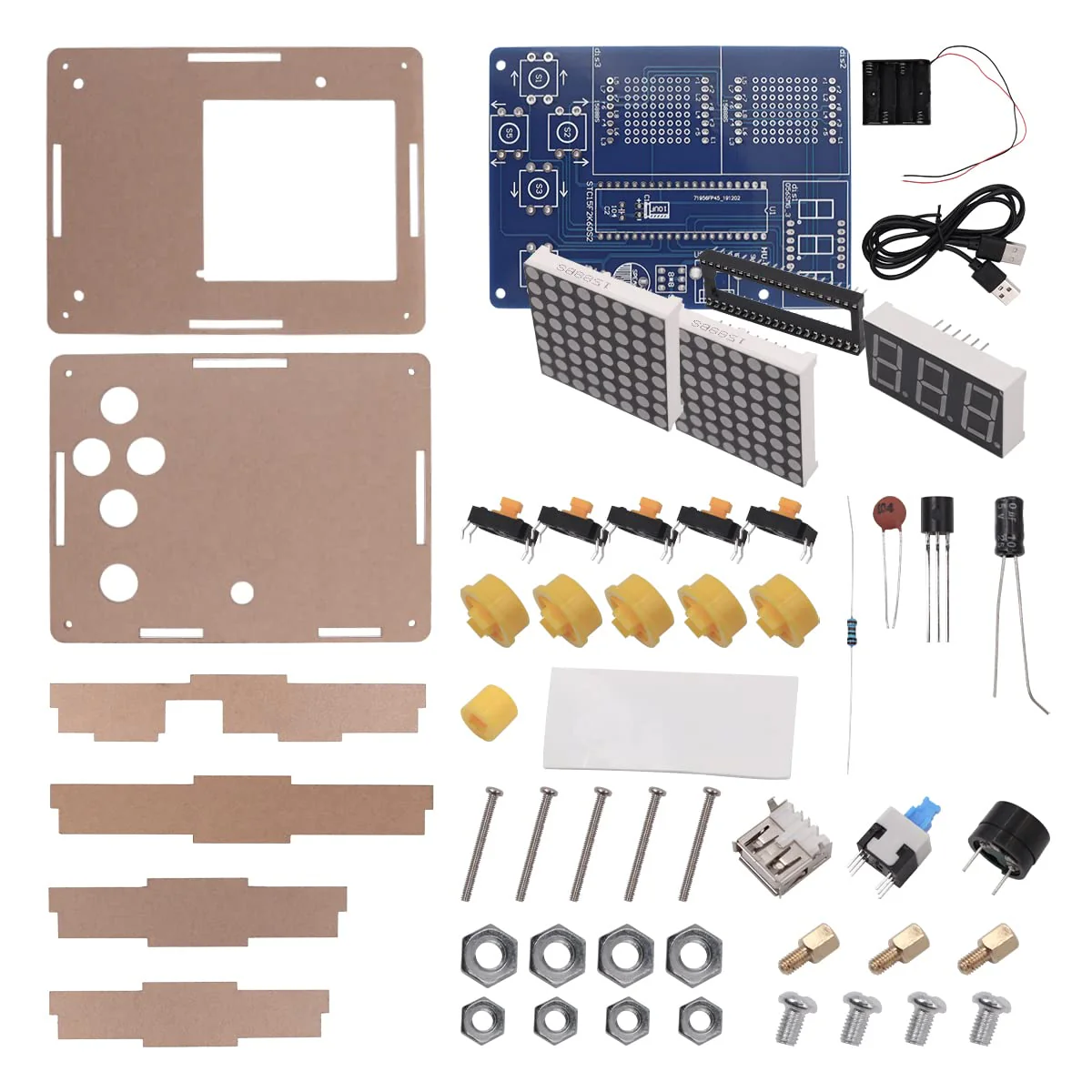 POFET Soldering Practice Kits for Portable Retro Game Consoles Support USB for Beginners Learning Soldering - Image 2
