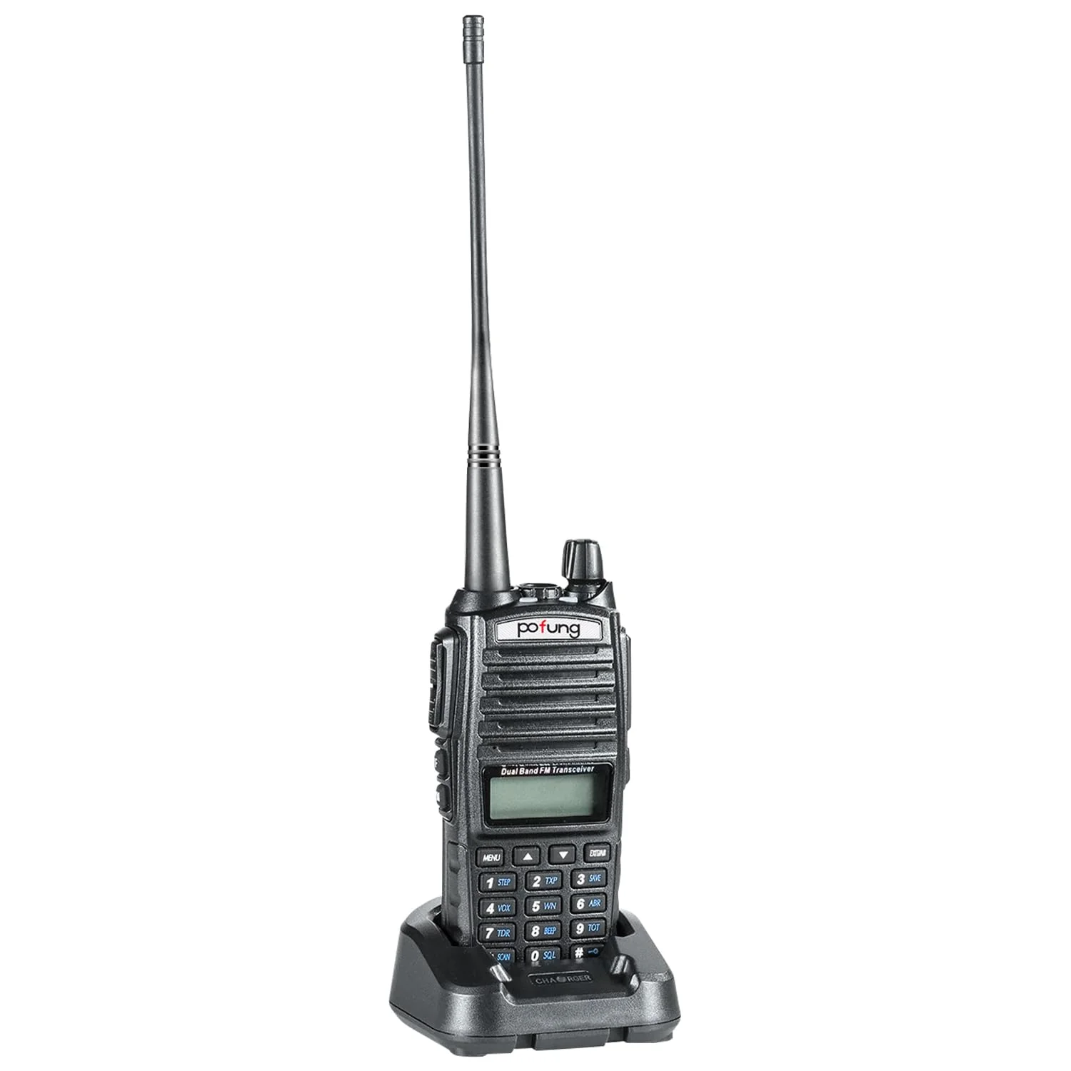 Pofung UV-82 Ham Two Way Radio, Dual Band Walkie Talkie : 136-174mhz (VHF) 400-520mhz (UHF) with Earpiece, Charger and Rechargeable Battery - Image 5