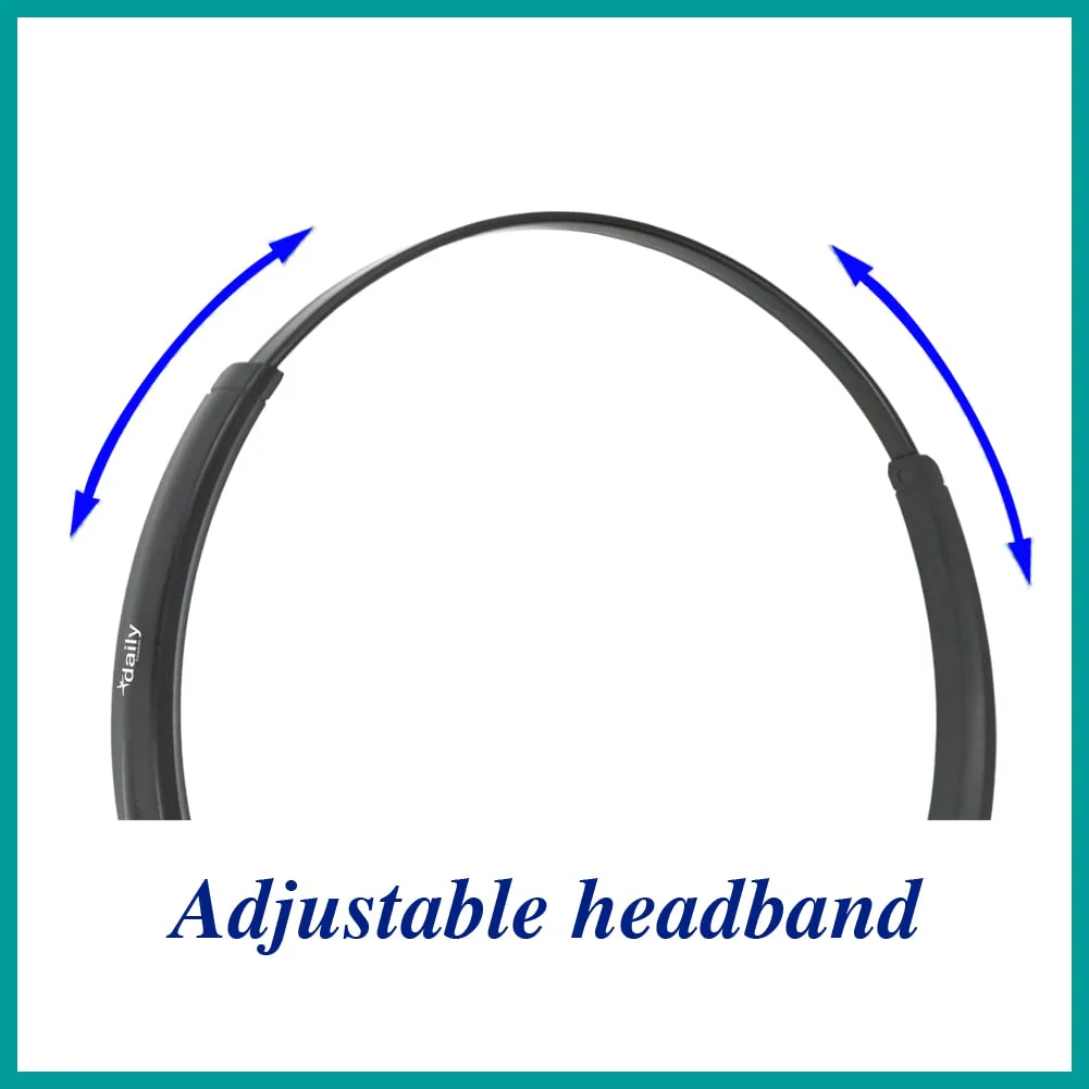 Polycom Phone Headset Noise Cancelling Mic RJ9 U10P Bottom Cable Compatible with Polycom VVX, Shoretel, Avaya Digital Phones Double Ear - Image 2