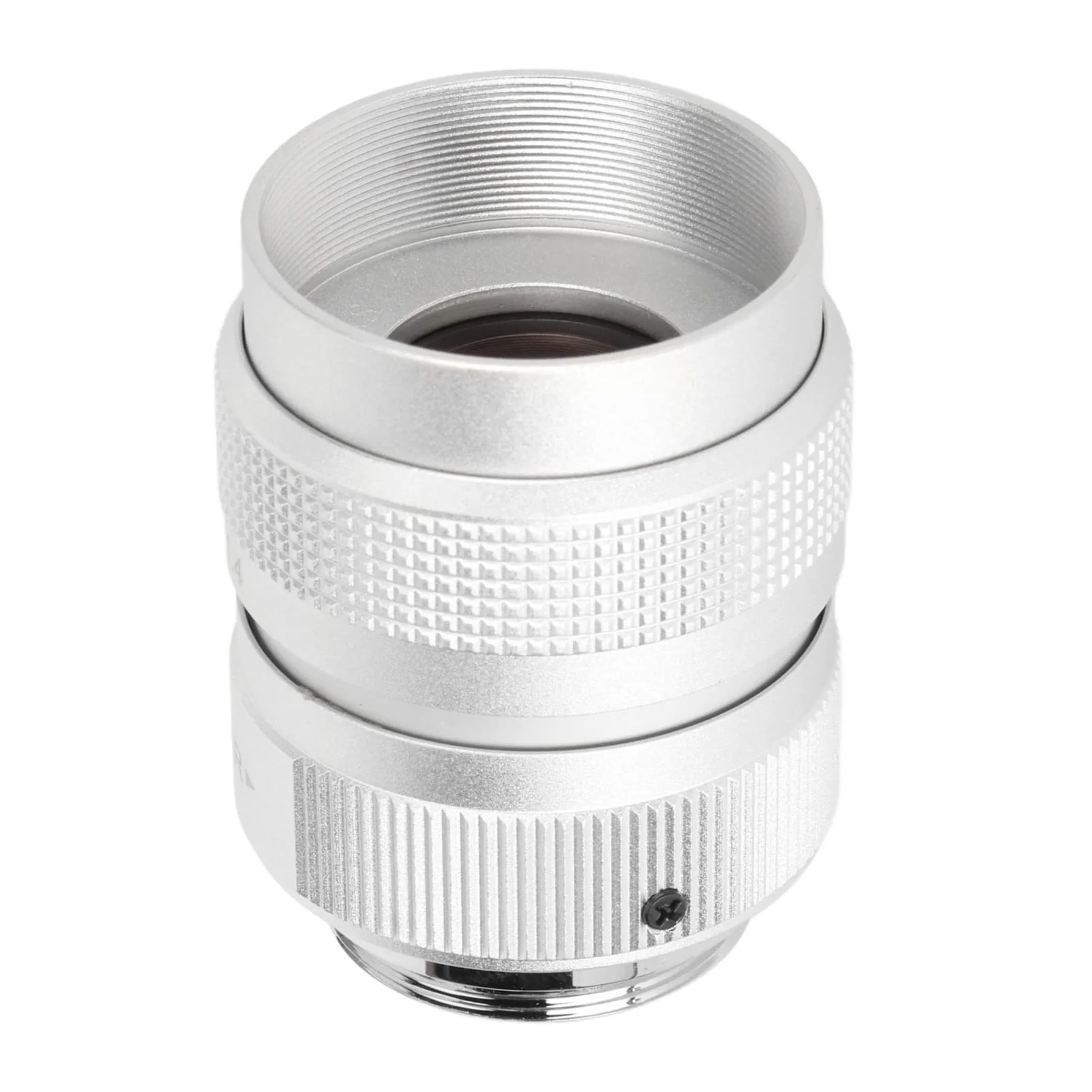 Pomya 25mm F1.4 Large Aperture Manual Focus, CCTV Lens, Prime MFT Lens for M43,Support Bar Shop Parking House Warehouse (Silver) 25mm F1.4 White - Image 4
