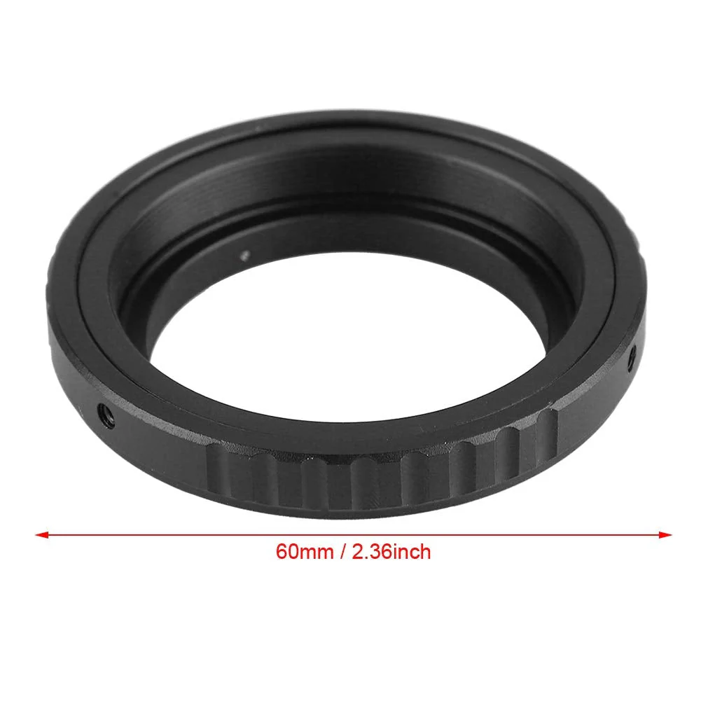 Pomya Telescope Connecter Ring for Camera, Aluminum Alloy M48*0.75 Mount Adapter Ring Telescope Eyepiece Lens for /Camera(M48-) - Image 2