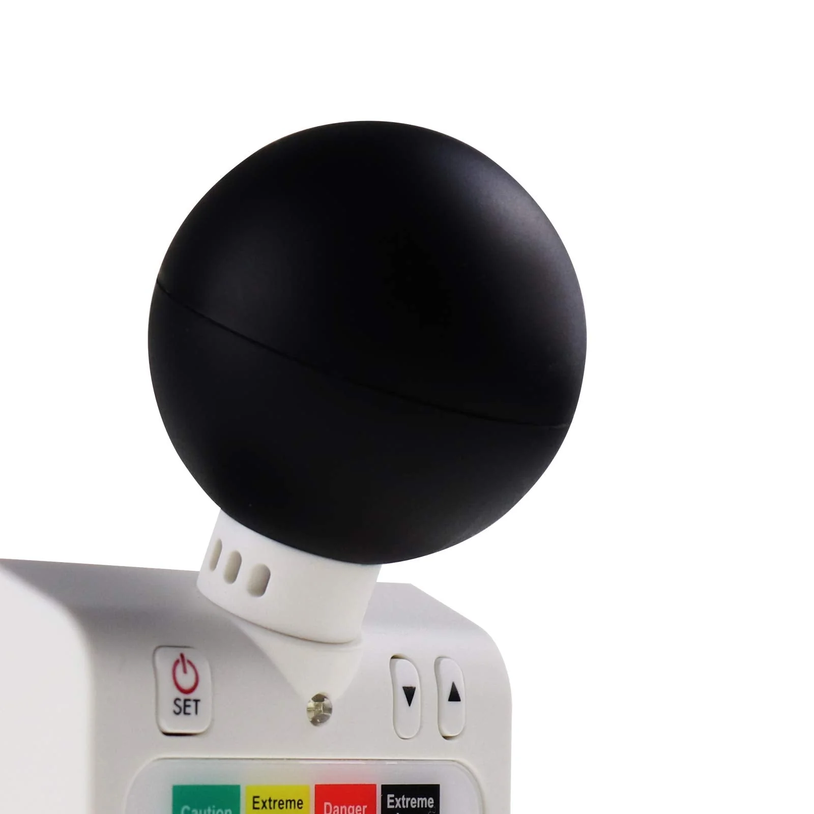 Portable 2 in 1 WBGT + HI Heat Index Checker Wet Ball Globe Temperature Heat Stress Meter Air Temperature Humidity Tester with Acoustic Alarm to Display Dangerous Levels Portable WBGT + HI-Checker - Image 9