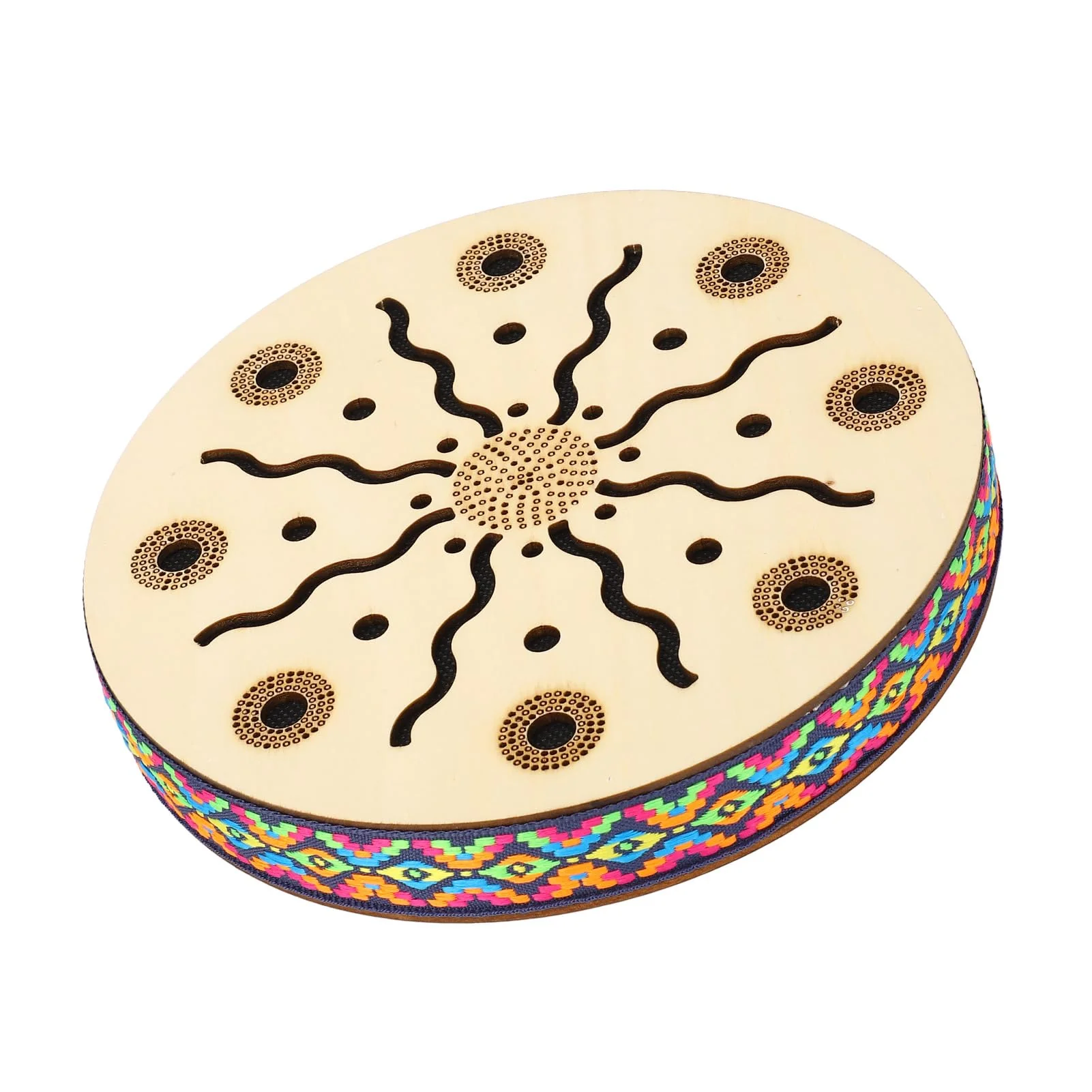 Portable, Authentic Ethnic Sound, Maple Percussion Instrument, 8in, for Meditation, Relaxation, Music Therapy, Home Decor, School - Image 4