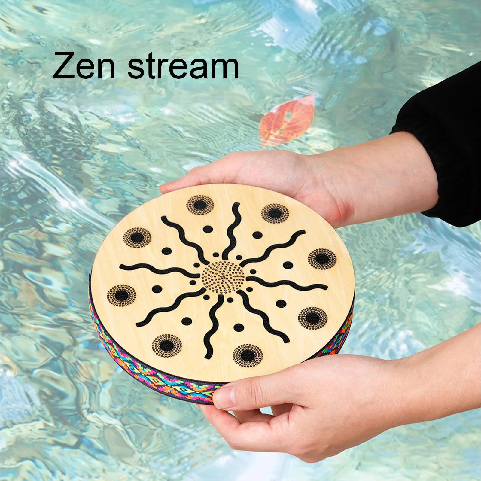 Portable, Authentic Ethnic Sound, Maple Percussion Instrument, 8in, for Meditation, Relaxation, Music Therapy, Home Decor, School - Image 5