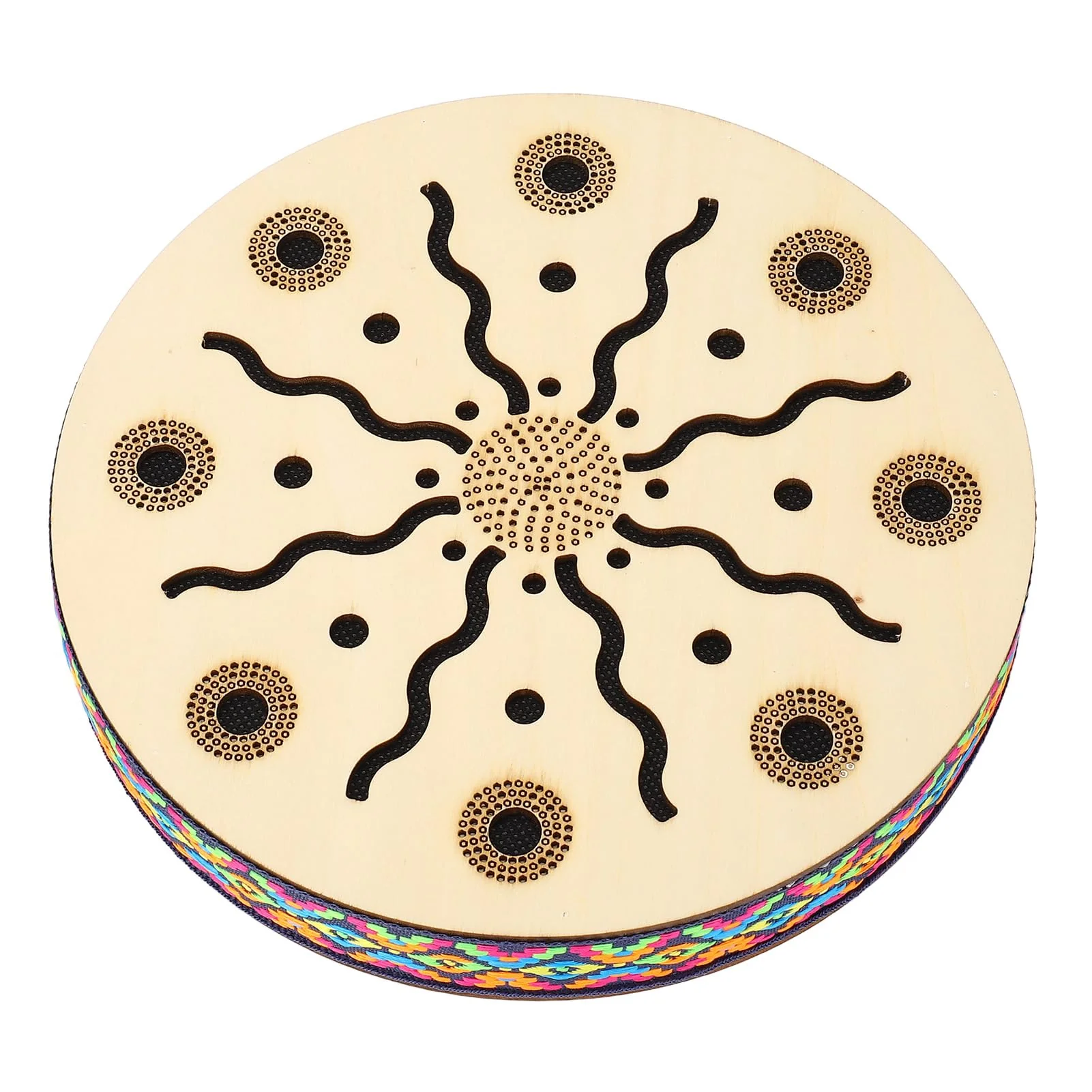 Portable, Authentic Ethnic Sound, Maple Percussion Instrument, 8in, for Meditation, Relaxation, Music Therapy, Home Decor, School - Image 7