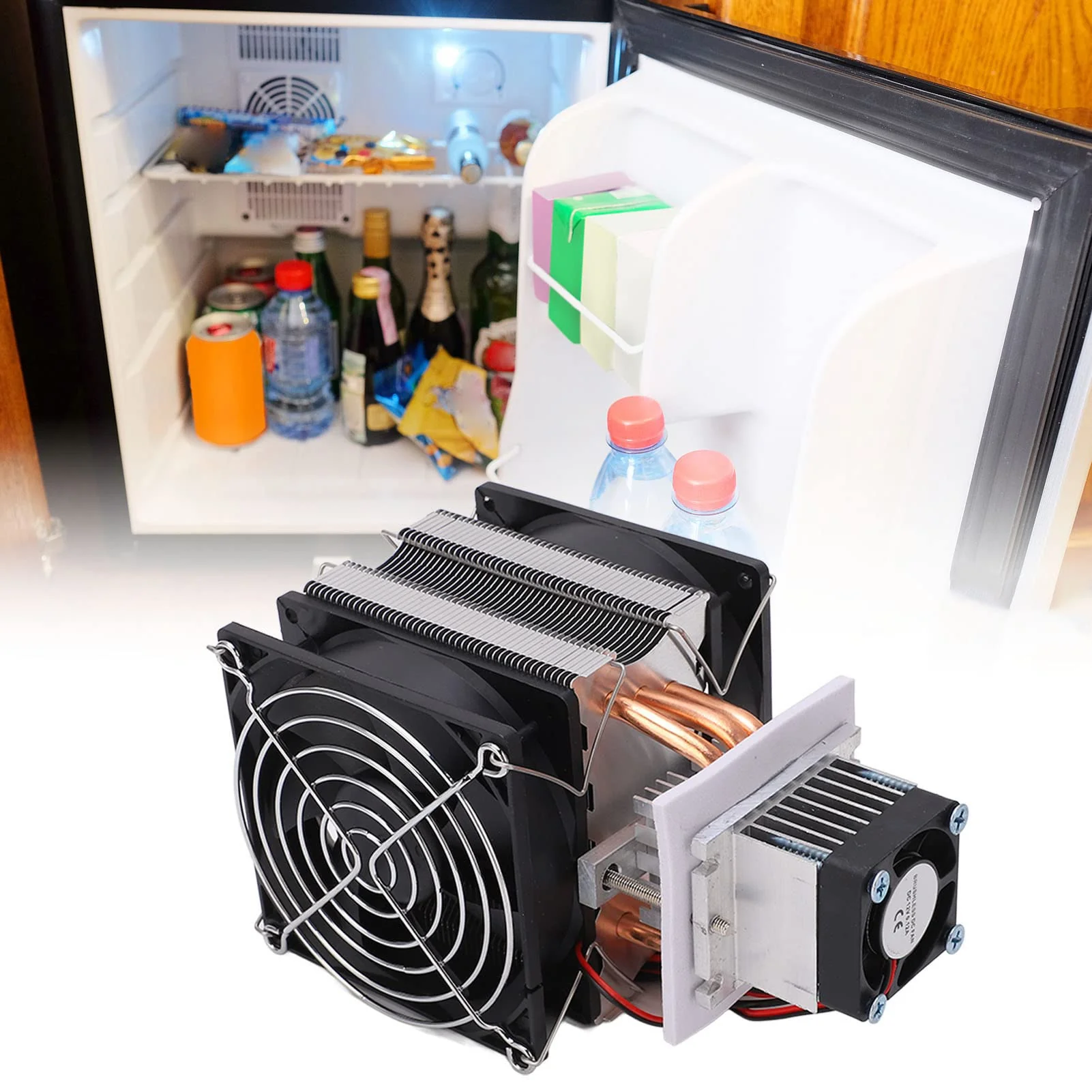 Portable Cooling Module, Electronic DC12V Radiator Assembly, Semiconductor Cooling System, ABS Aluminum Alloy Tube Cooler, Cooling Cooler, Cooling Kit, Device, Mini Air - Image 7